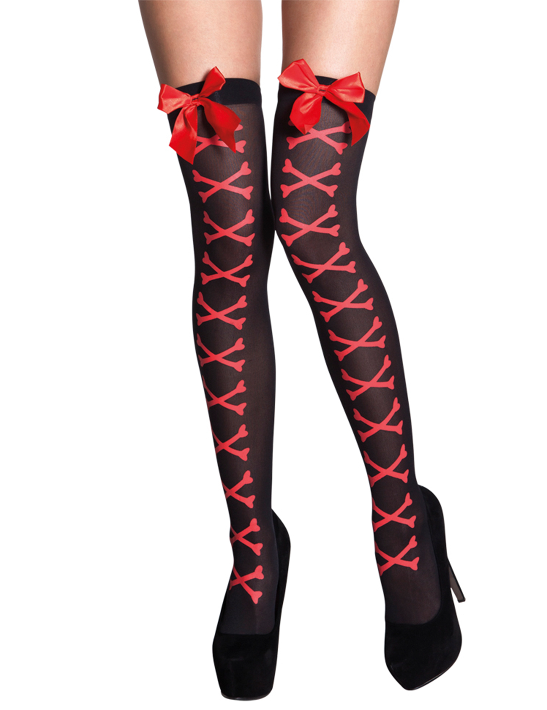 Bas opaques os rouge femme