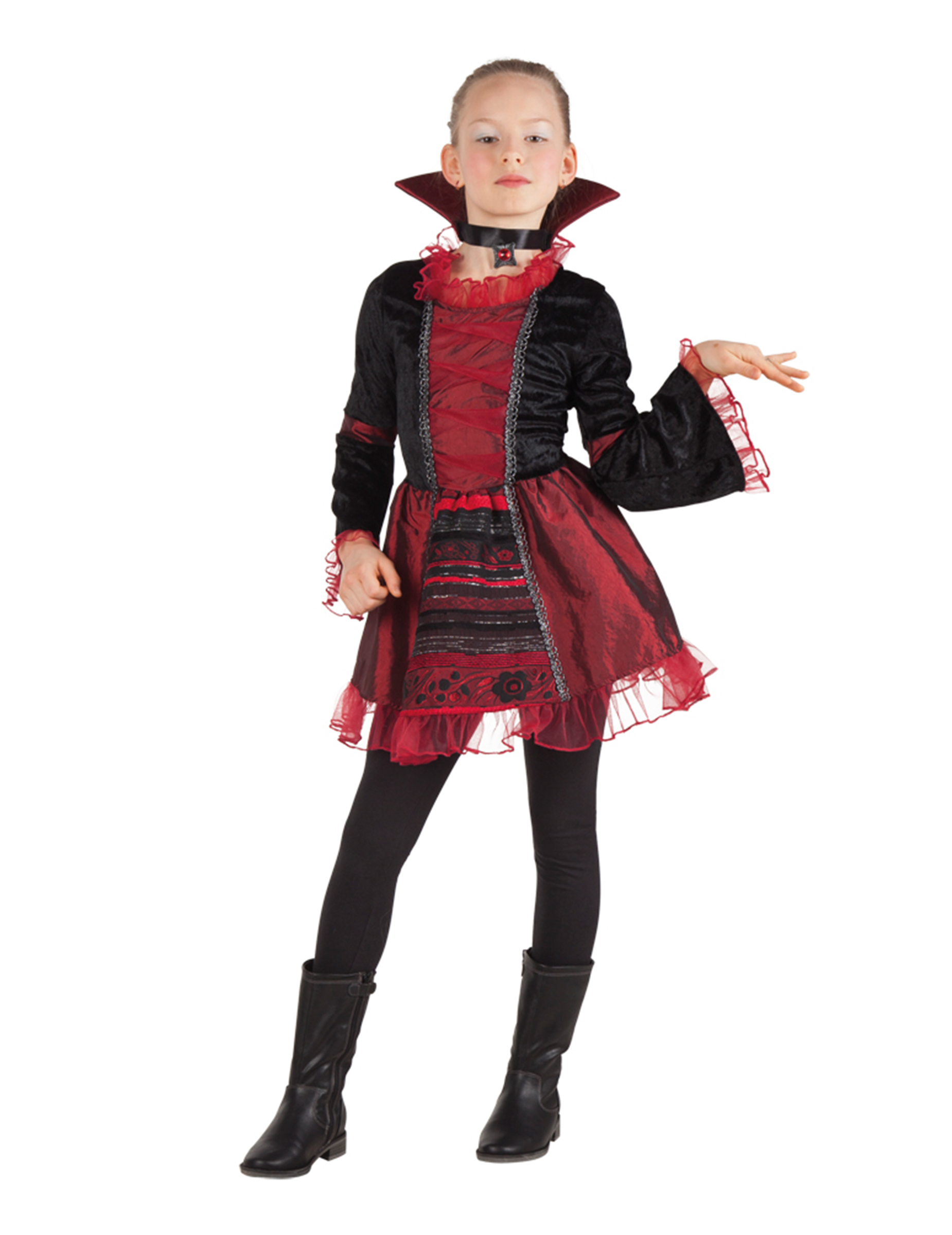 Déguisement impératrice vampire fille Halloween