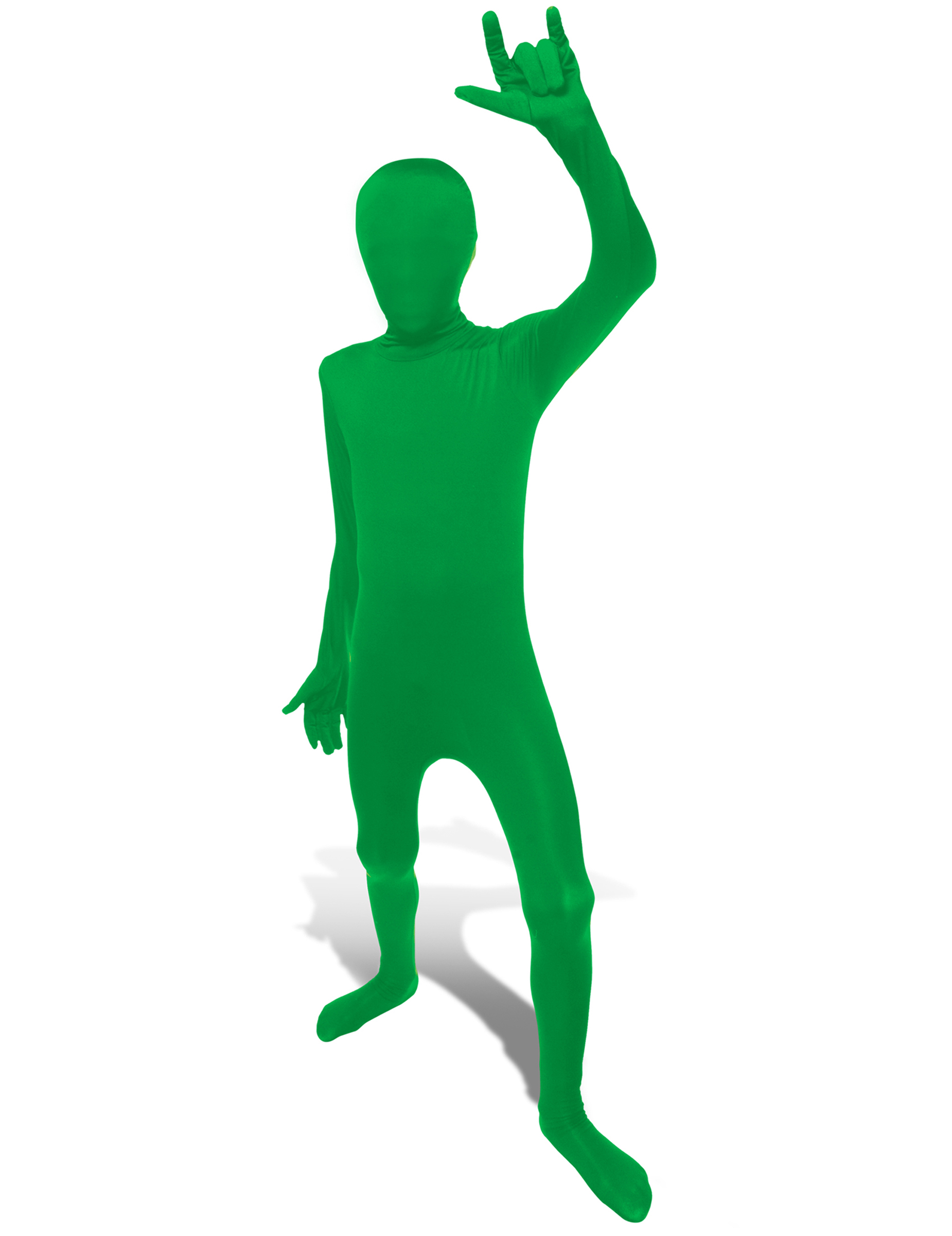 Déguisement combinaison verte enfant Morphsuits