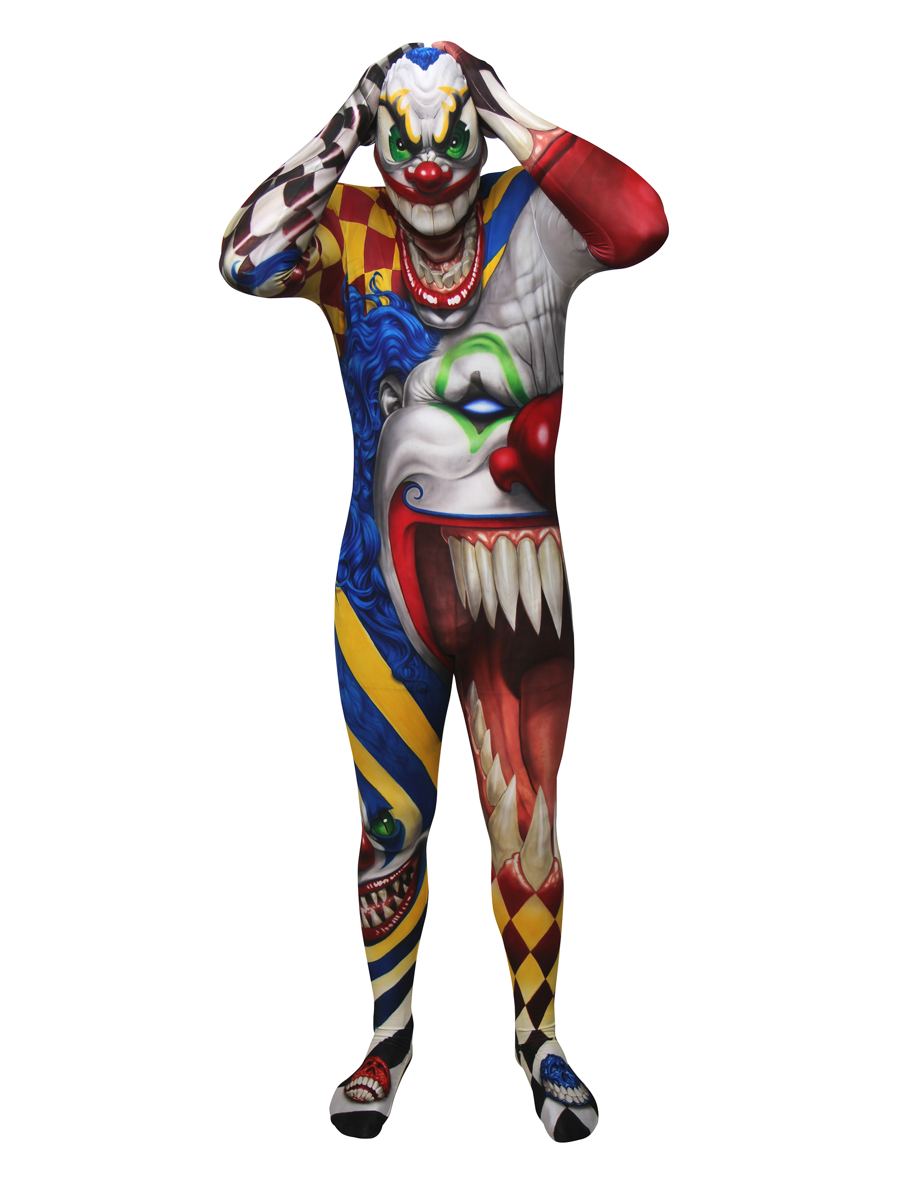 Déguisement clown effrayant adulte Morphsuits Halloween