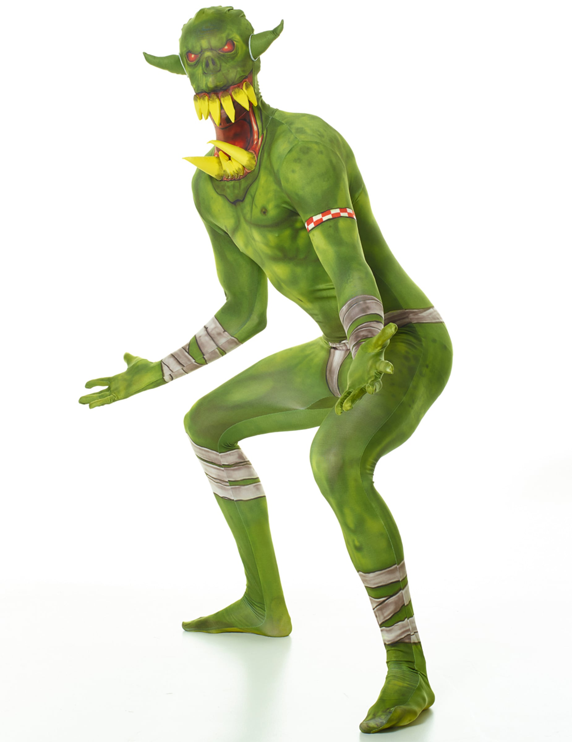 Déguisement Orc vert adulte Morphsuits Halloween