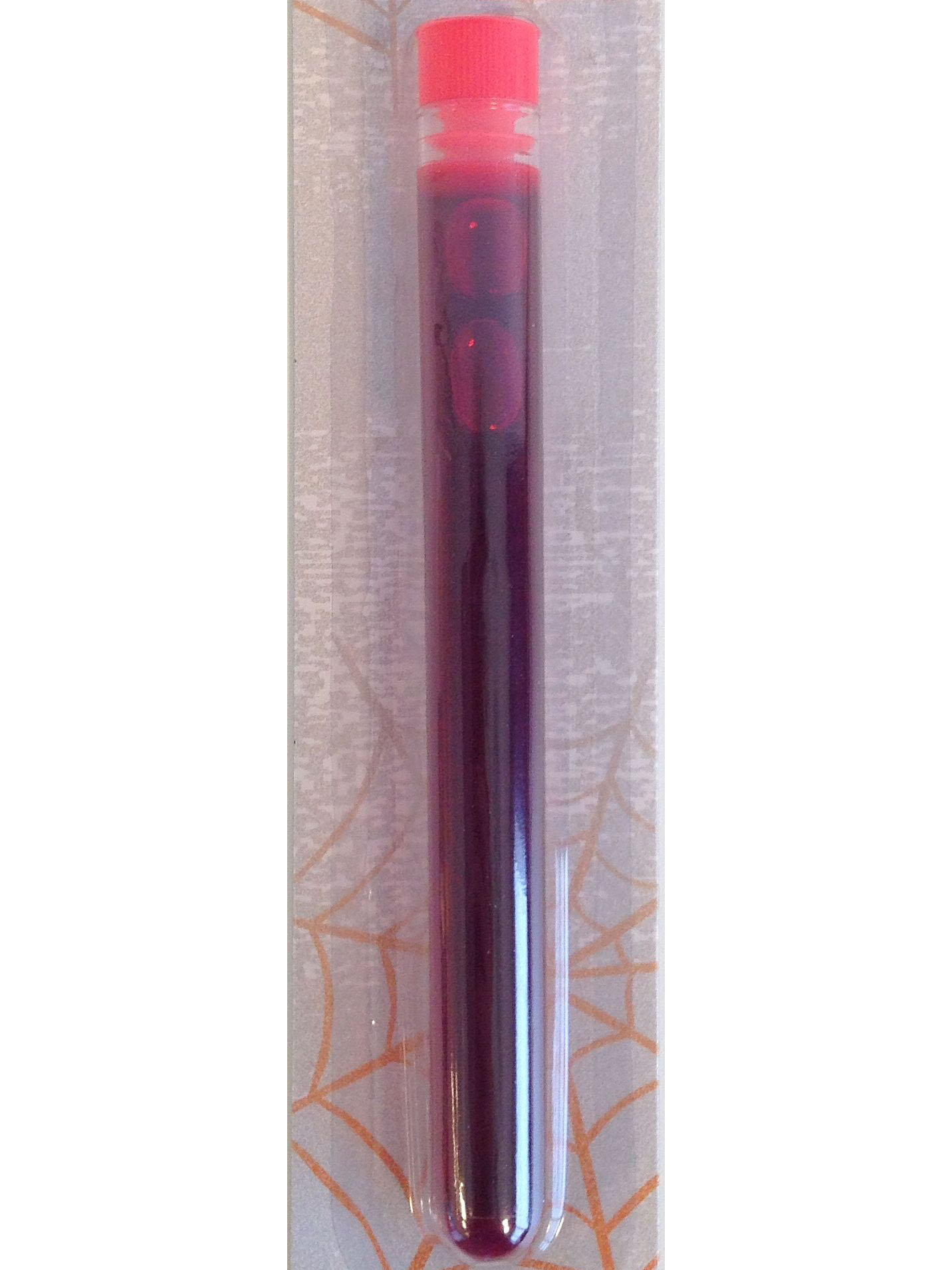 Eprouvette de sang 20 ml Halloween