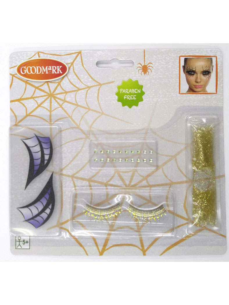 Kit maquillage sorcière de la nuit femme Halloween
