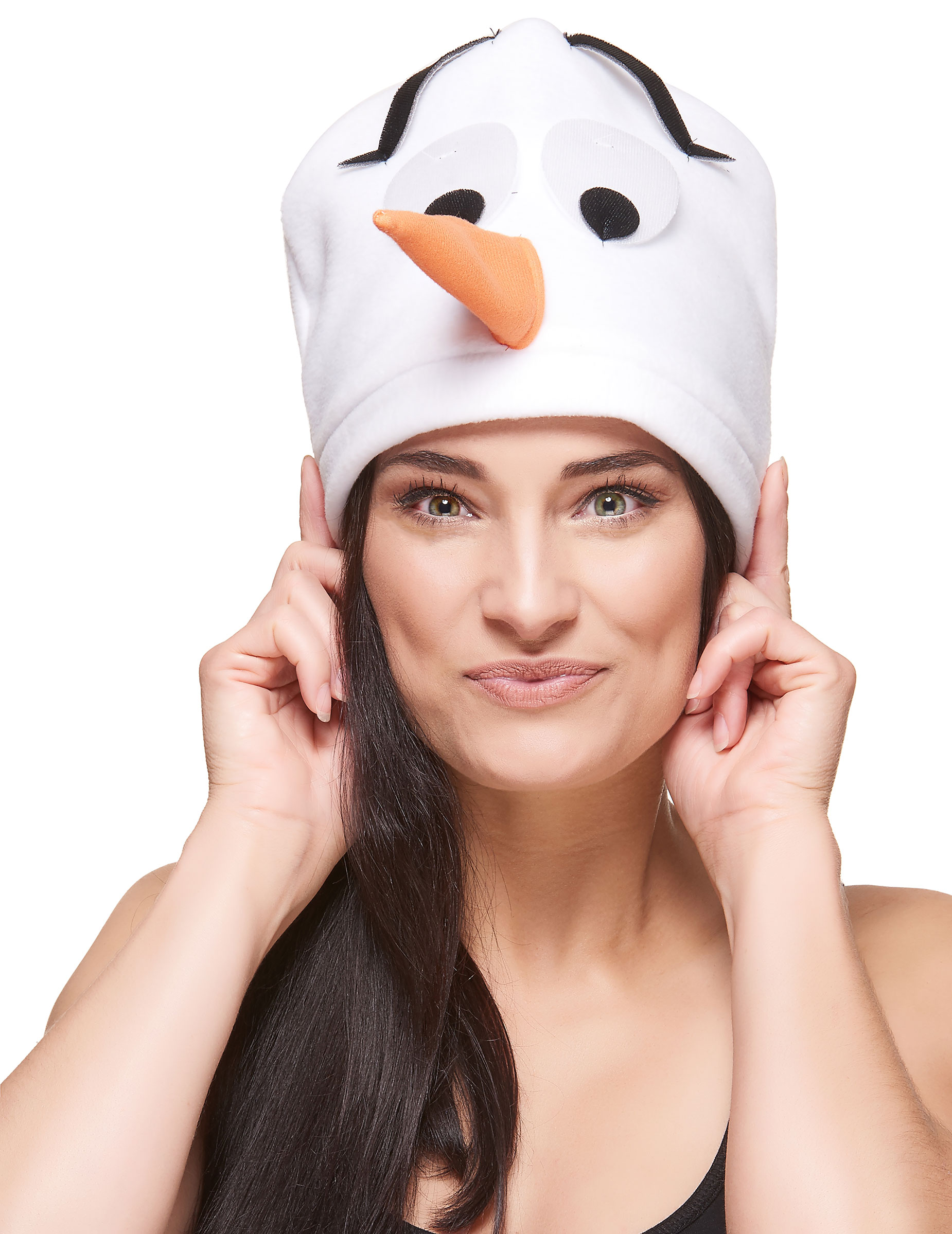 Bonnet bonhomme de neige adulte