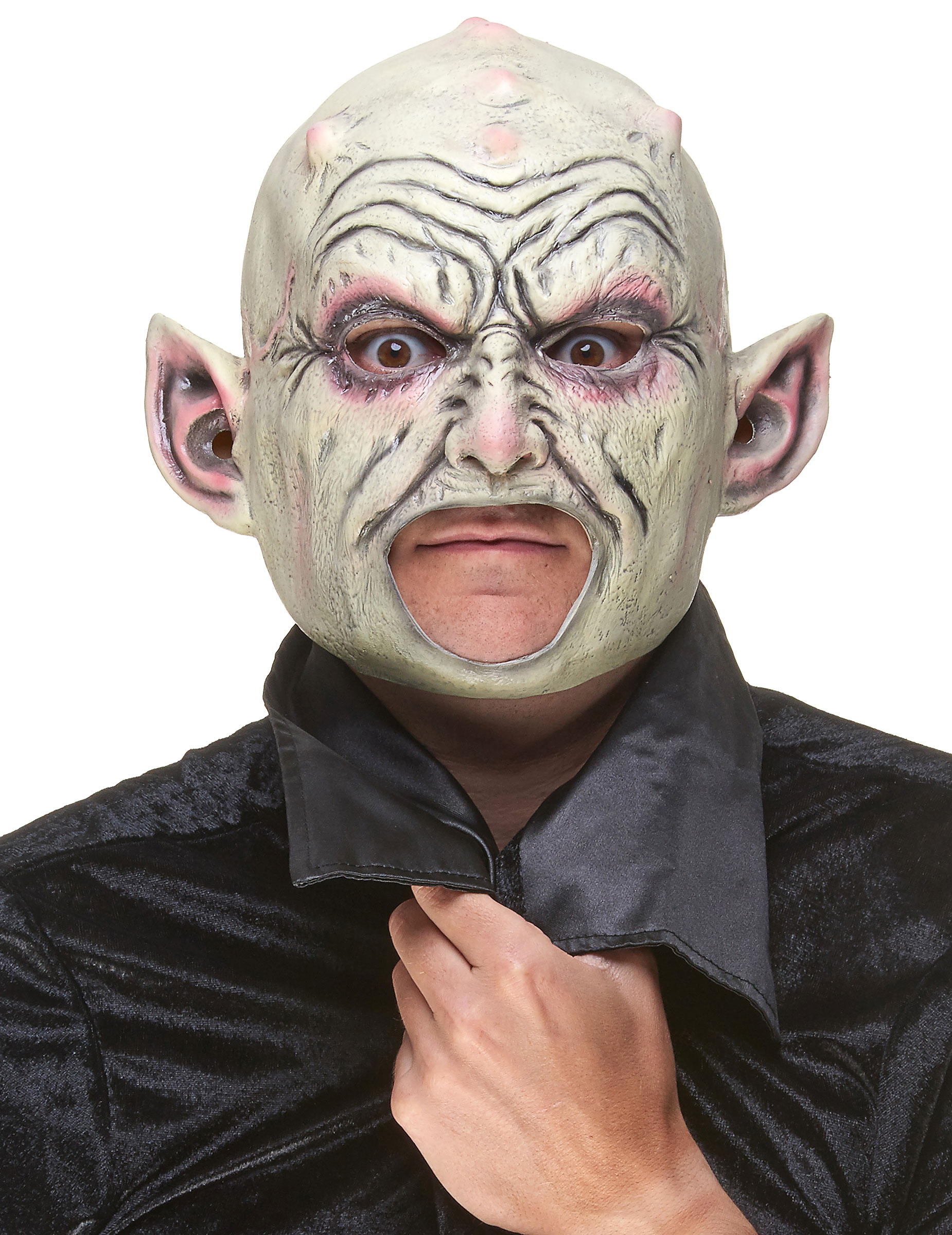 Masque latex gnome à pustules adulte
