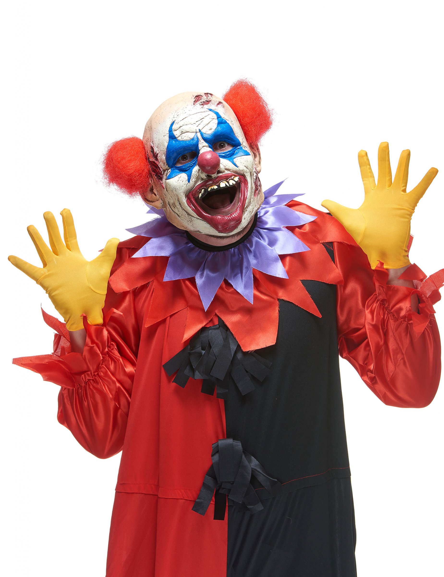 Masque latex clown des ténébres adulte