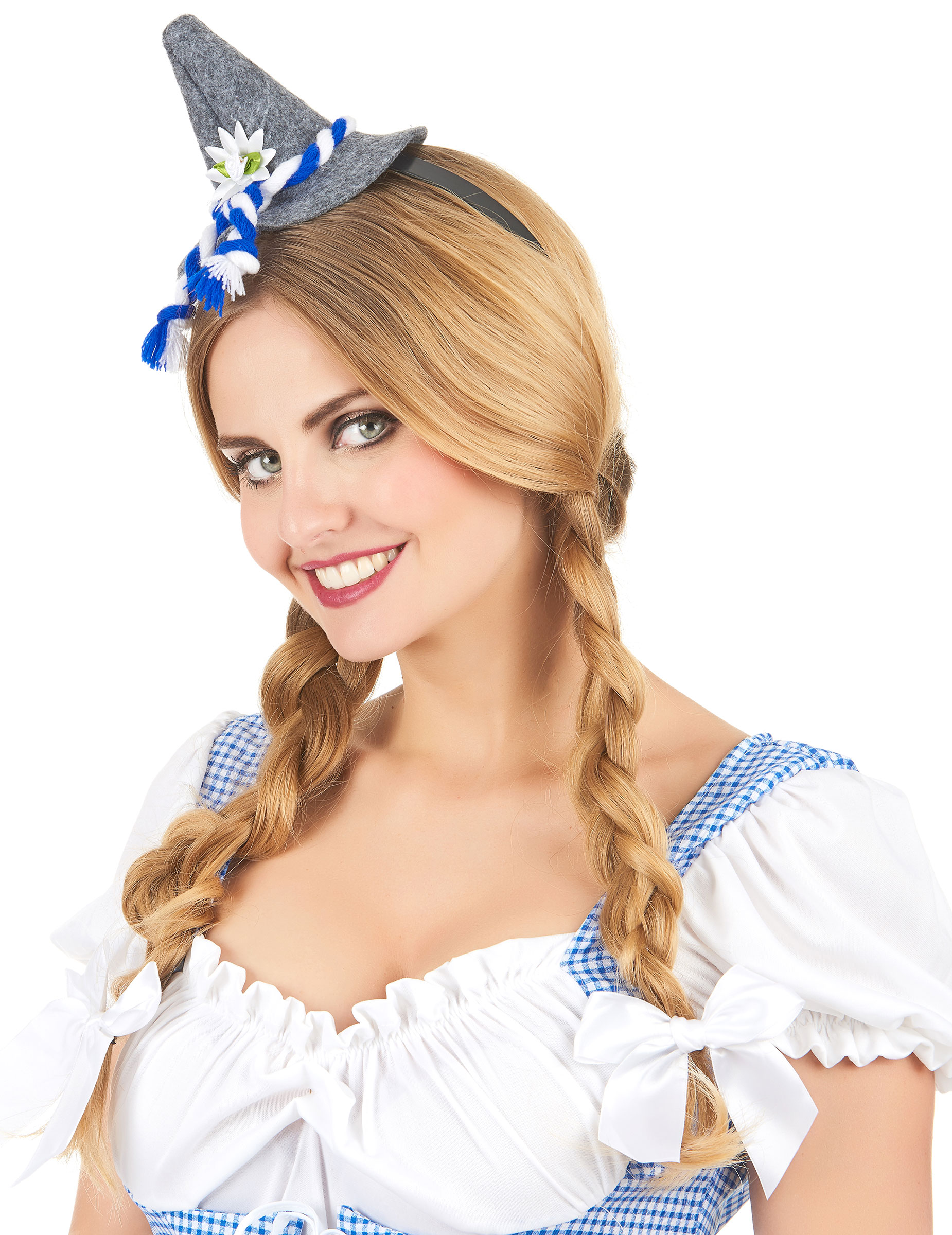 Serre-tête mini chapeau Bavarois adulte