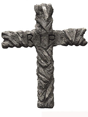 Décoration croix RIP 67 x 52 cm Halloween