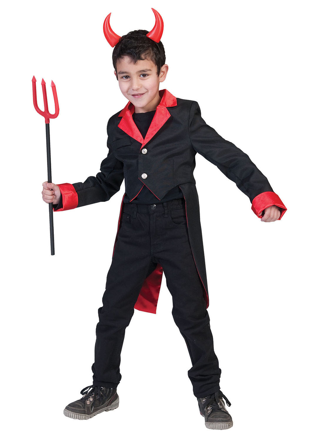 Déguisement diable queue de pie garçon Halloween