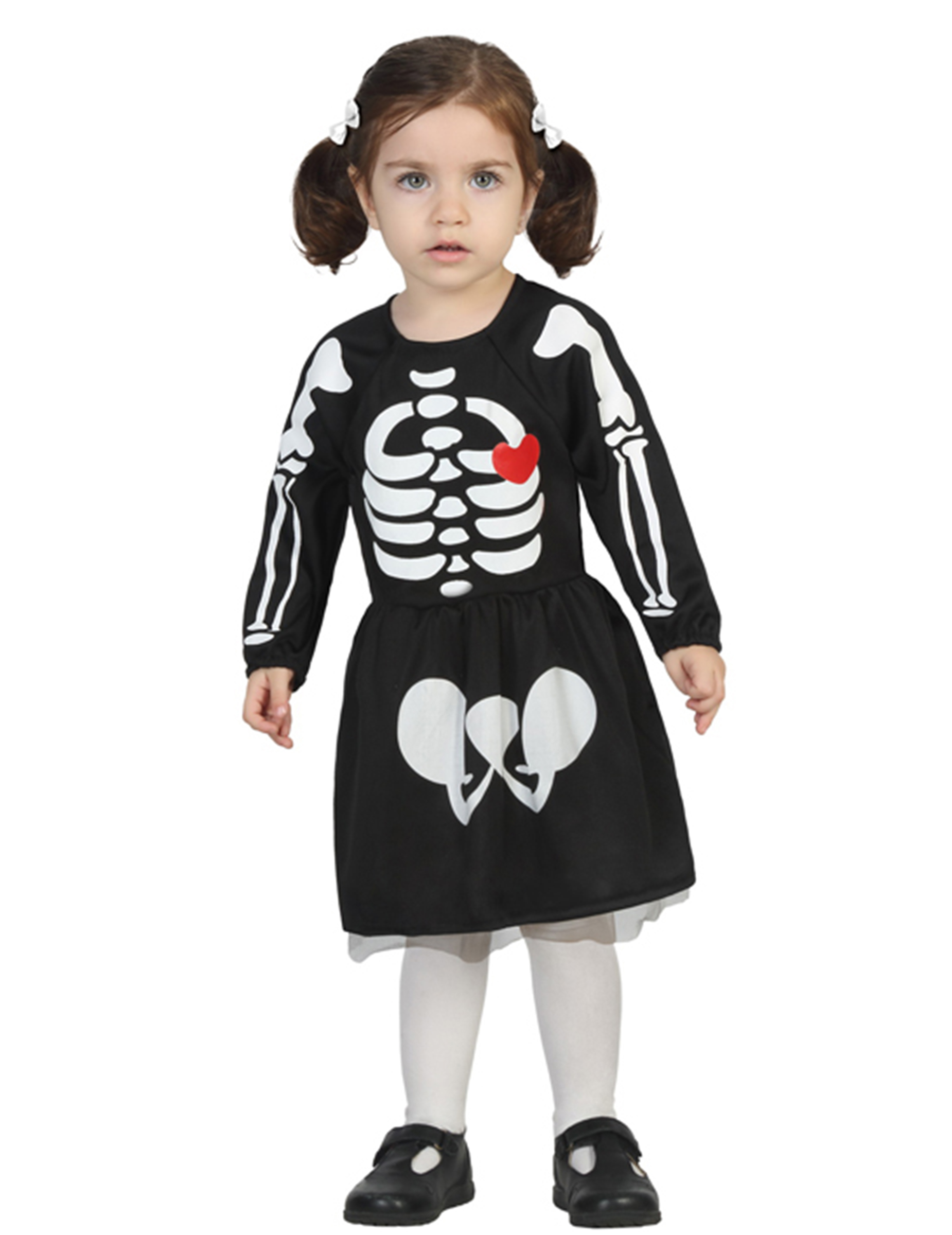 Déguisement bébé squelette fille Halloween