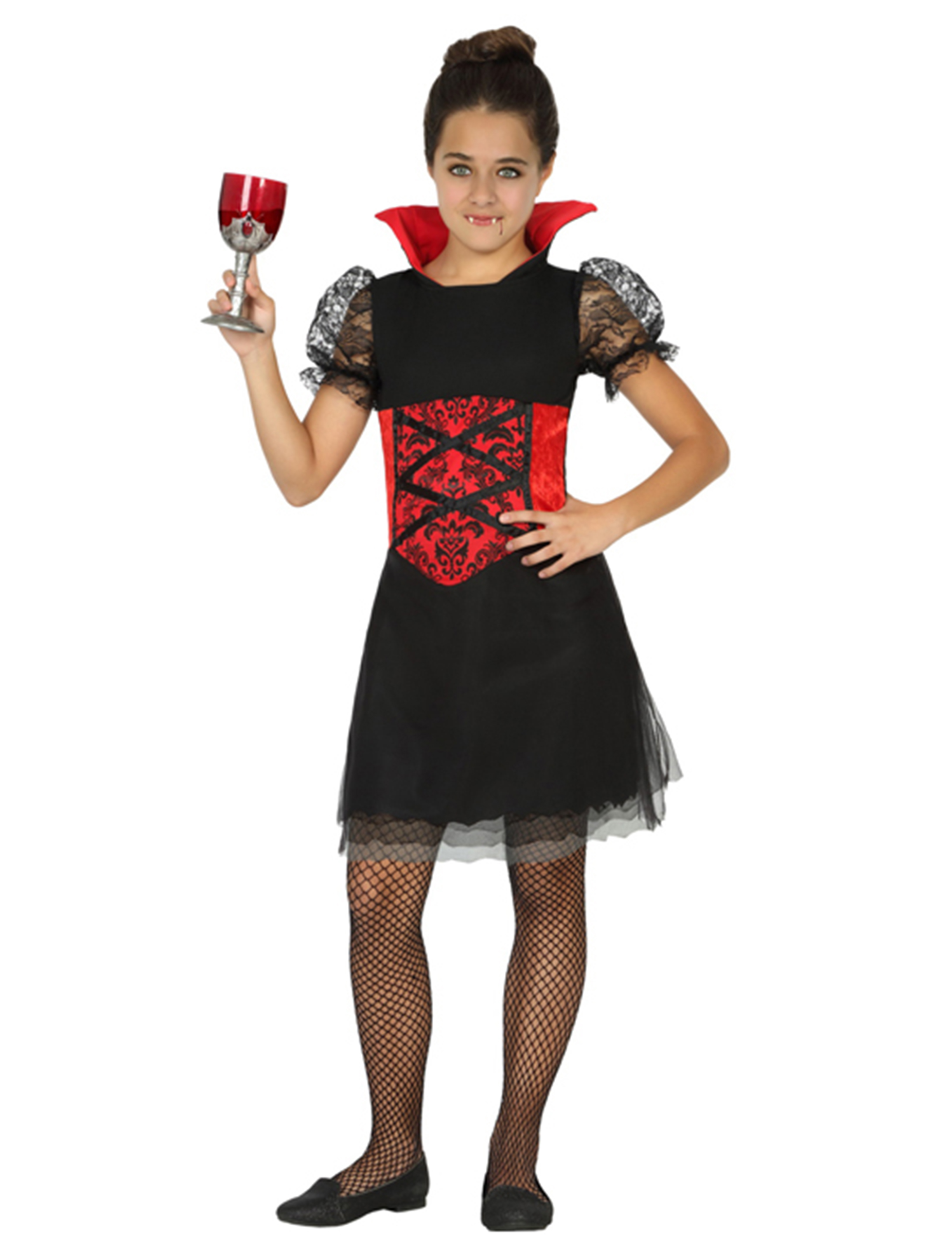 Déguisement vampiresse fille Halloween