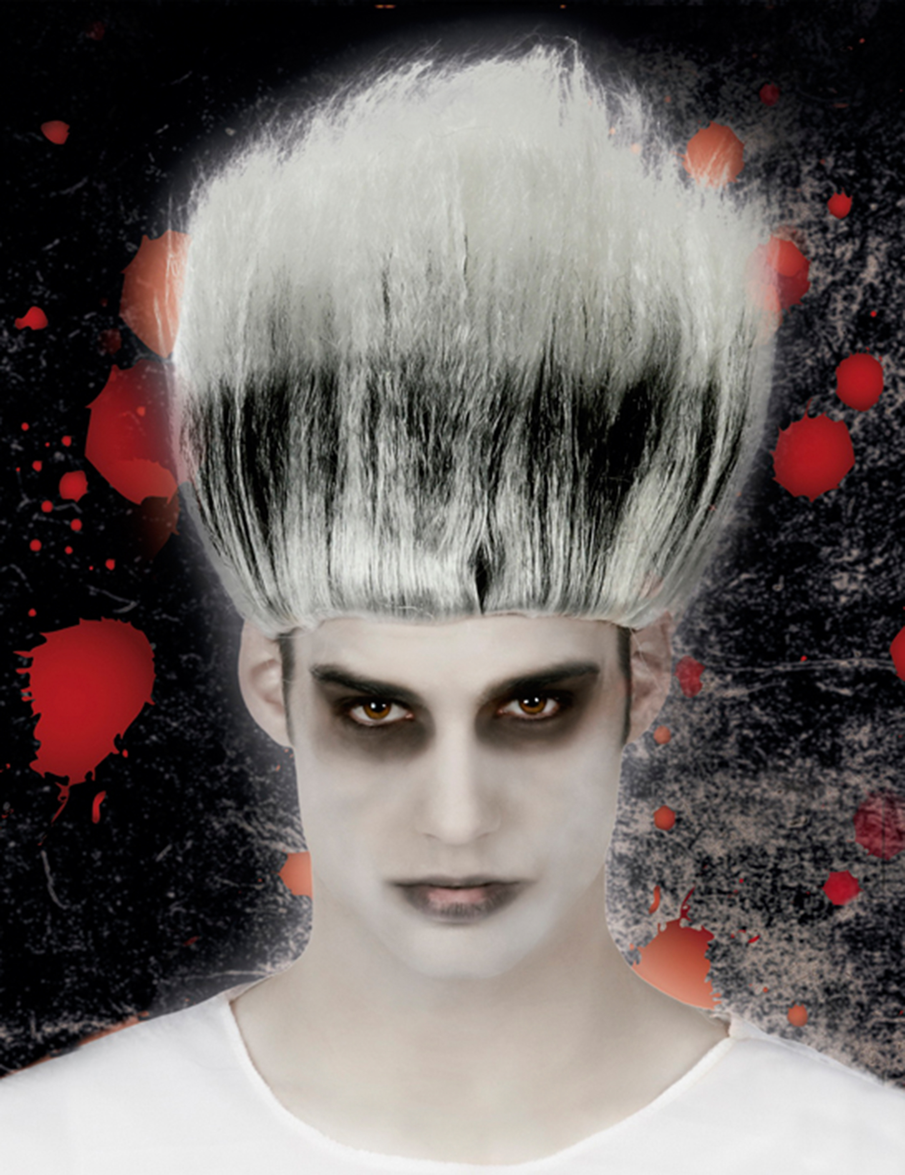 Perruque terrifiante Halloween