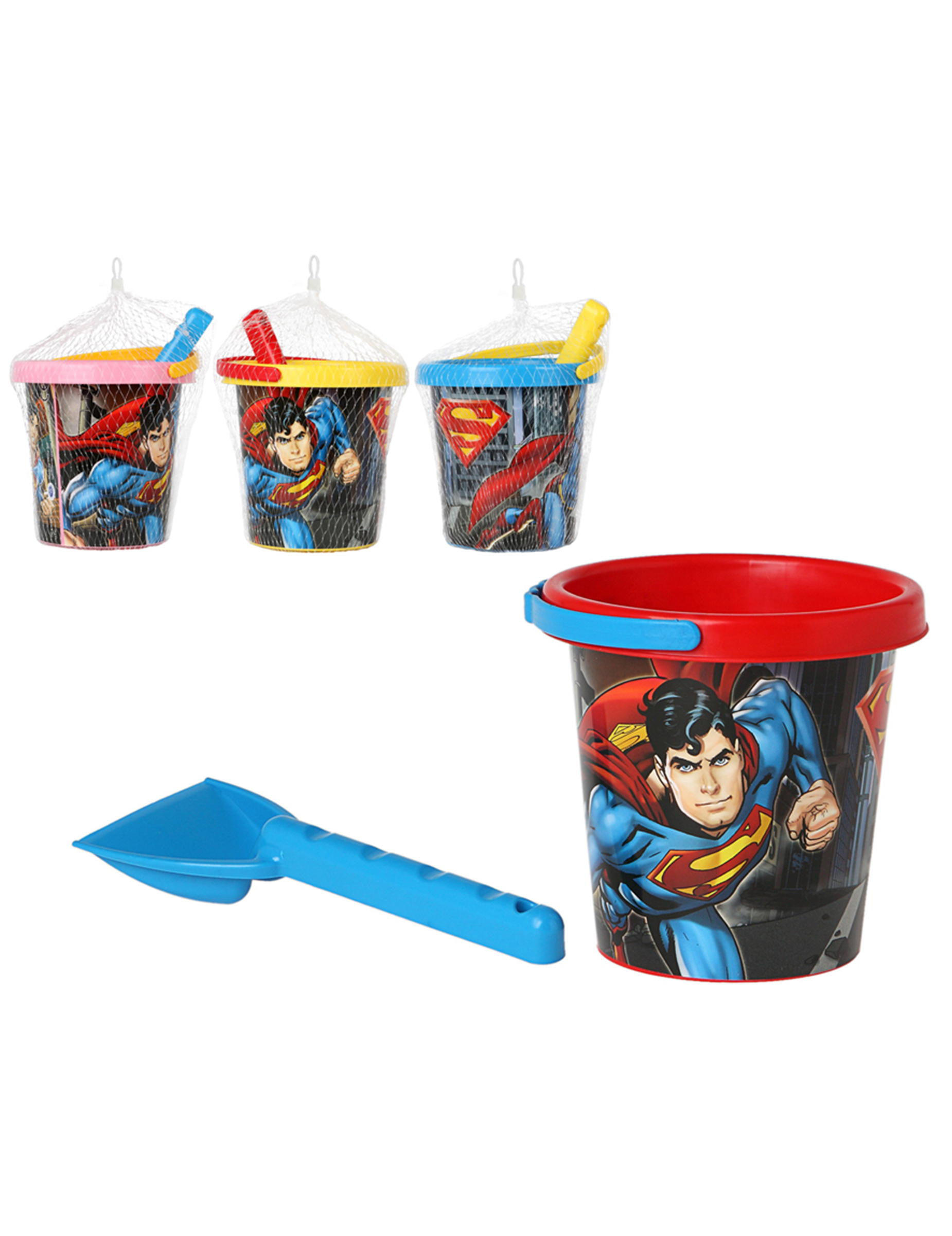 Seau et pelle de plage Superman