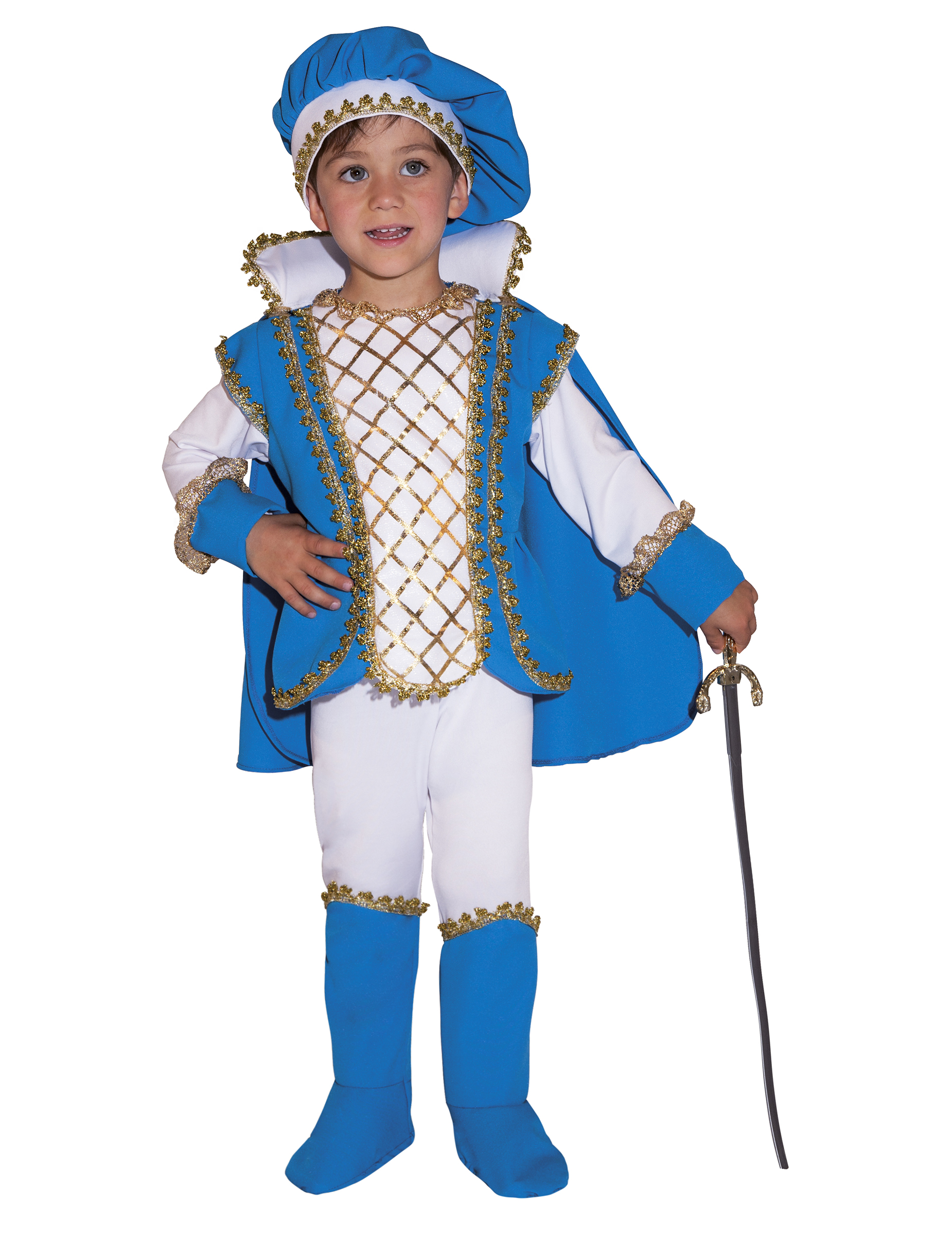 Déguisement prince charmant bleu garçon