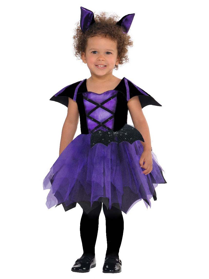 Déguisement chauve souris violette bébé Halloween