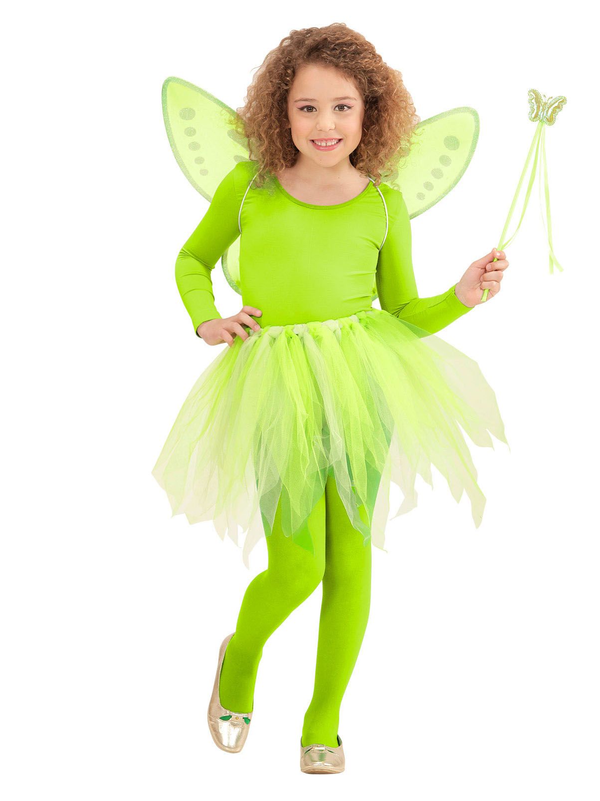 Kit princesse des fées vert enfant