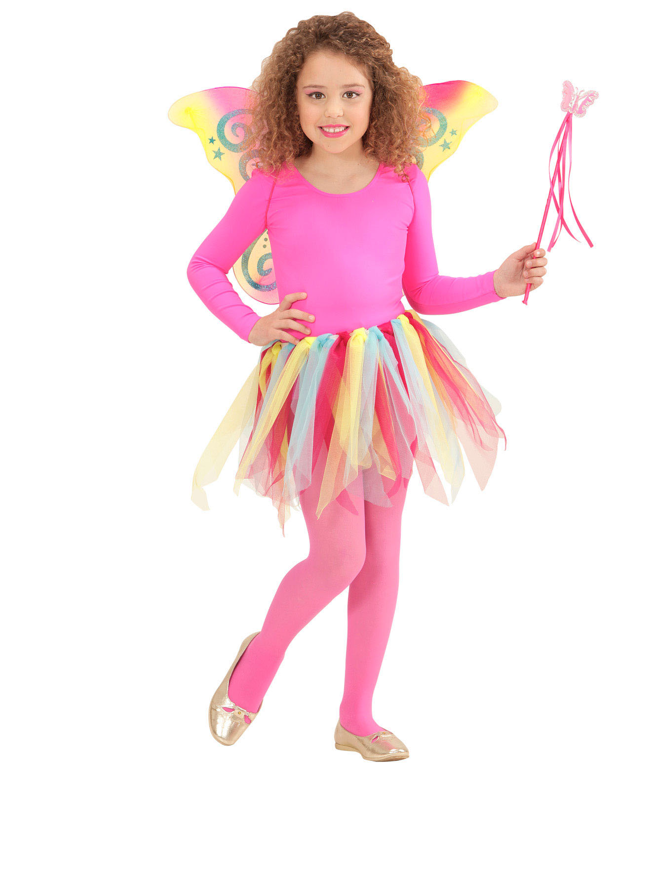Kit princesse des fées arc-en-ciel enfant
