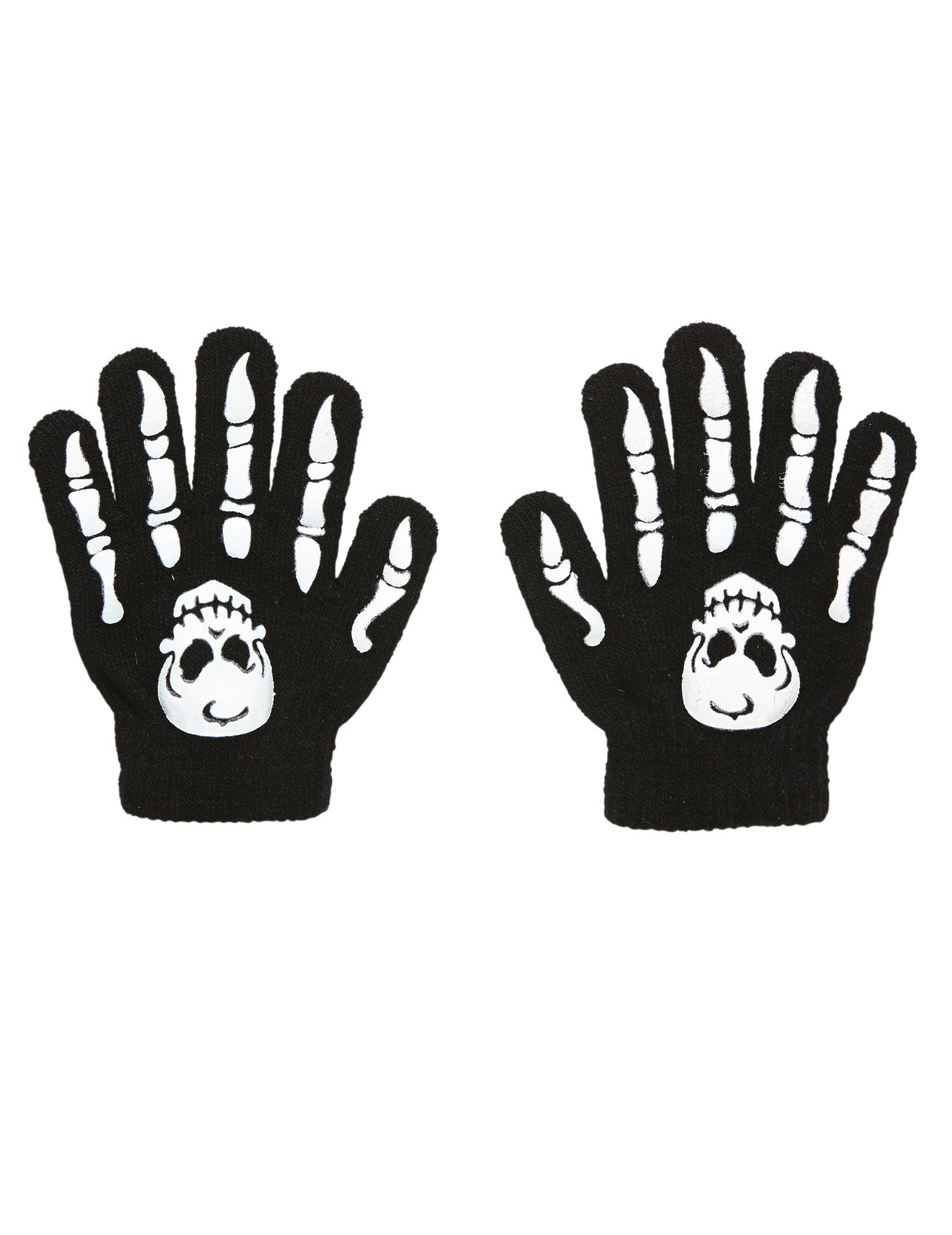 Gants os et crâne enfant