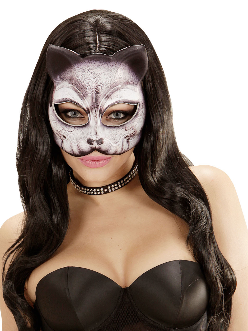 Masque chat féérique adulte