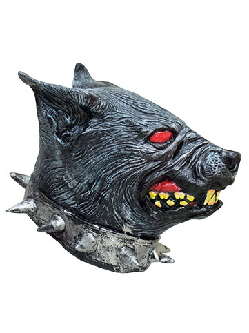 Masque chien enragé latex adulte