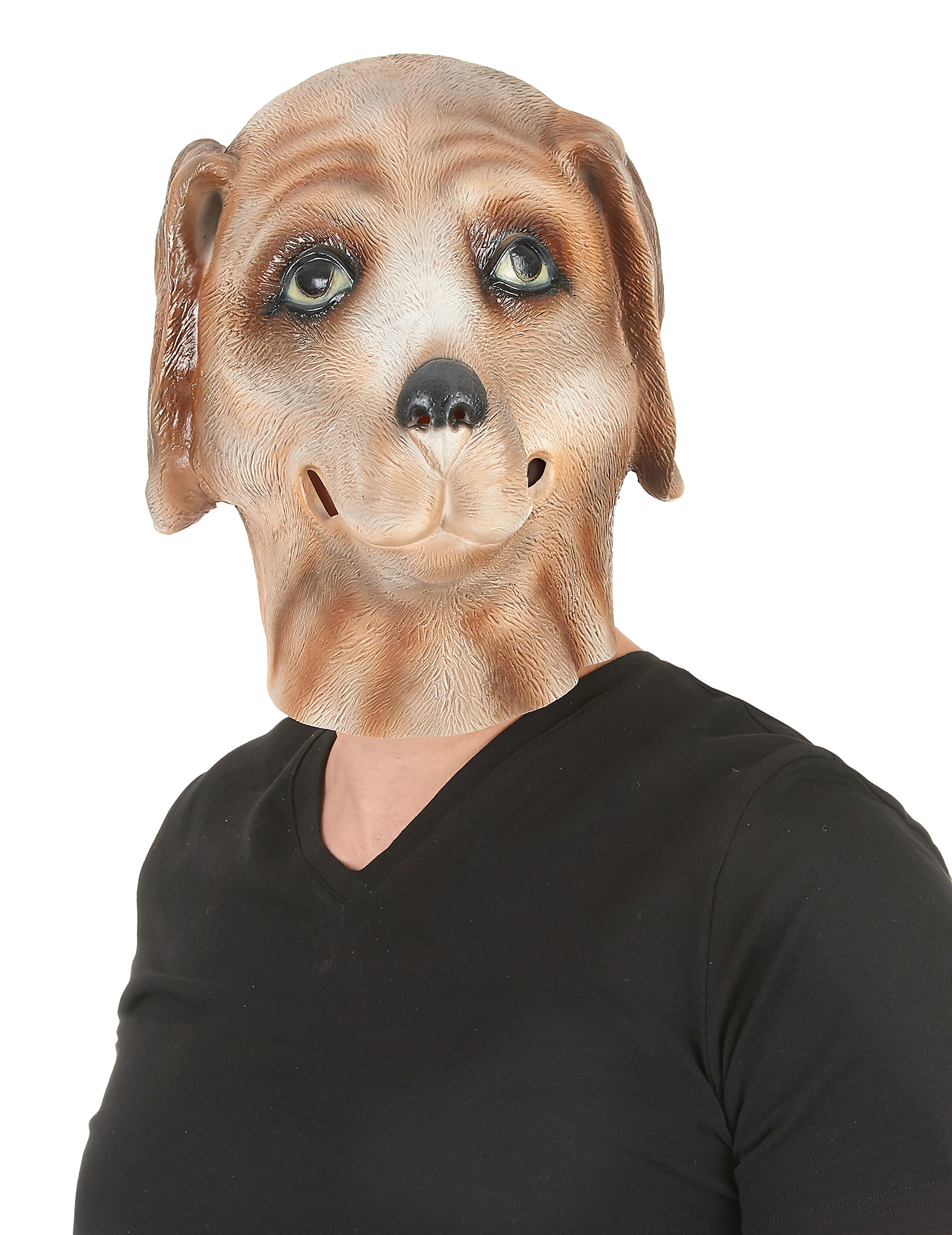 Masque chien latex adulte