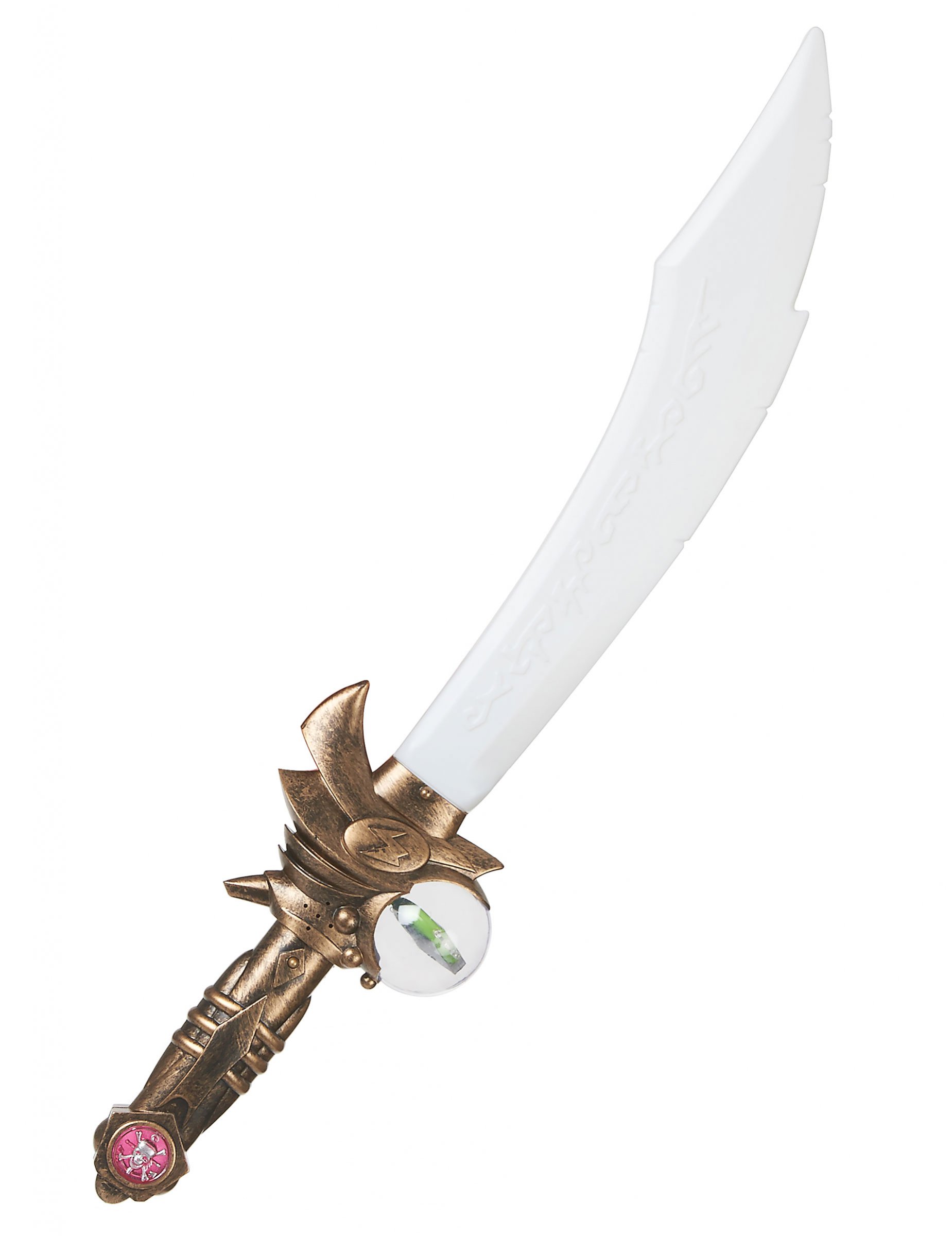 Epée pirate lumineuse 60 cm en plastique