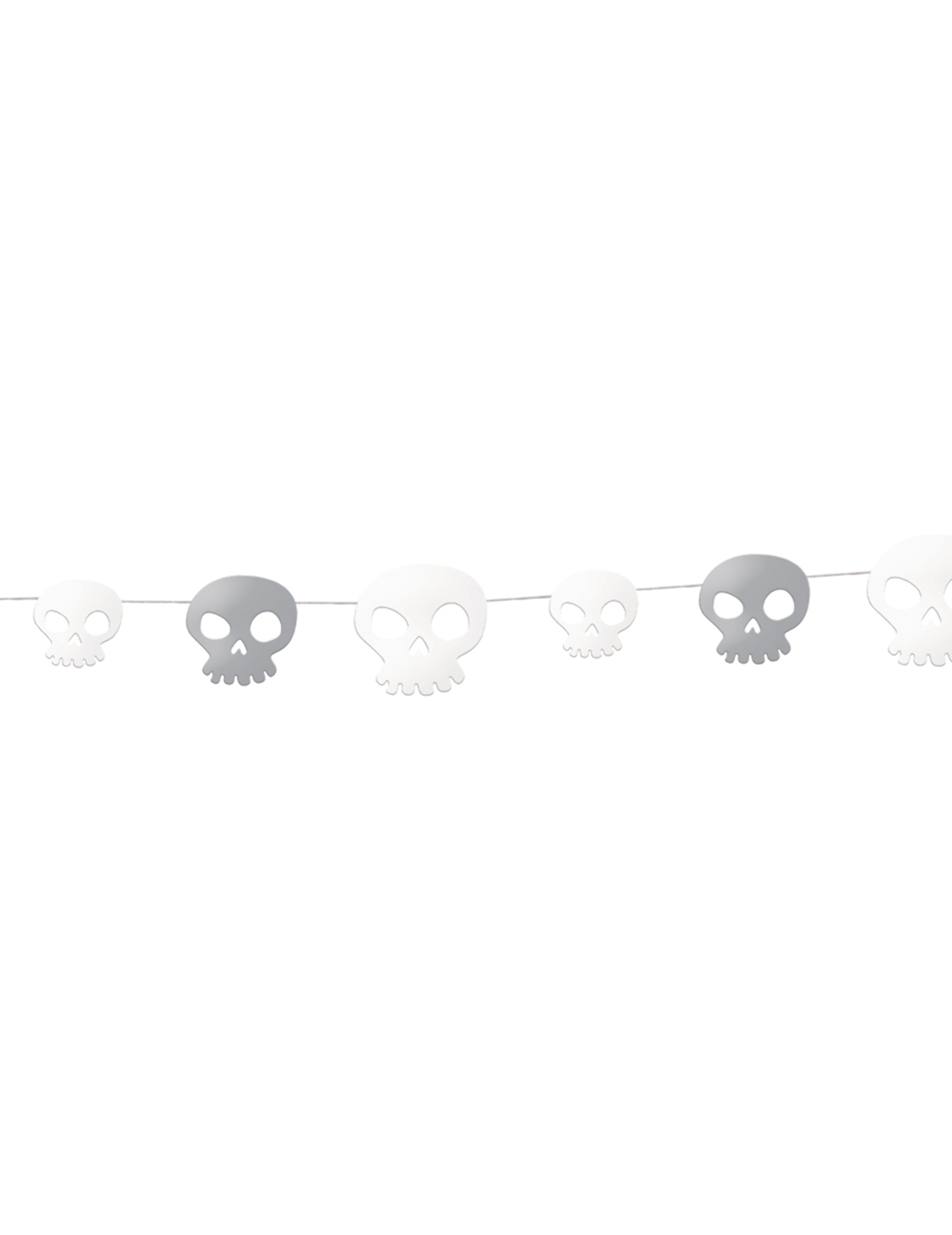 Guirlande têtes de mort