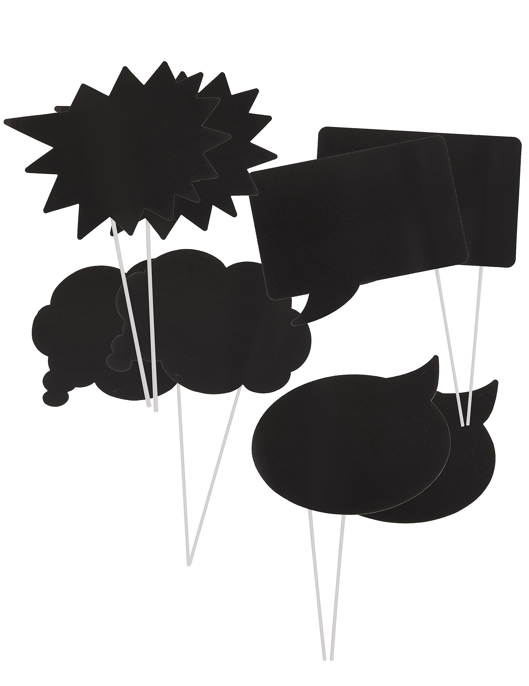 Kit photobooth bulles personnalisables