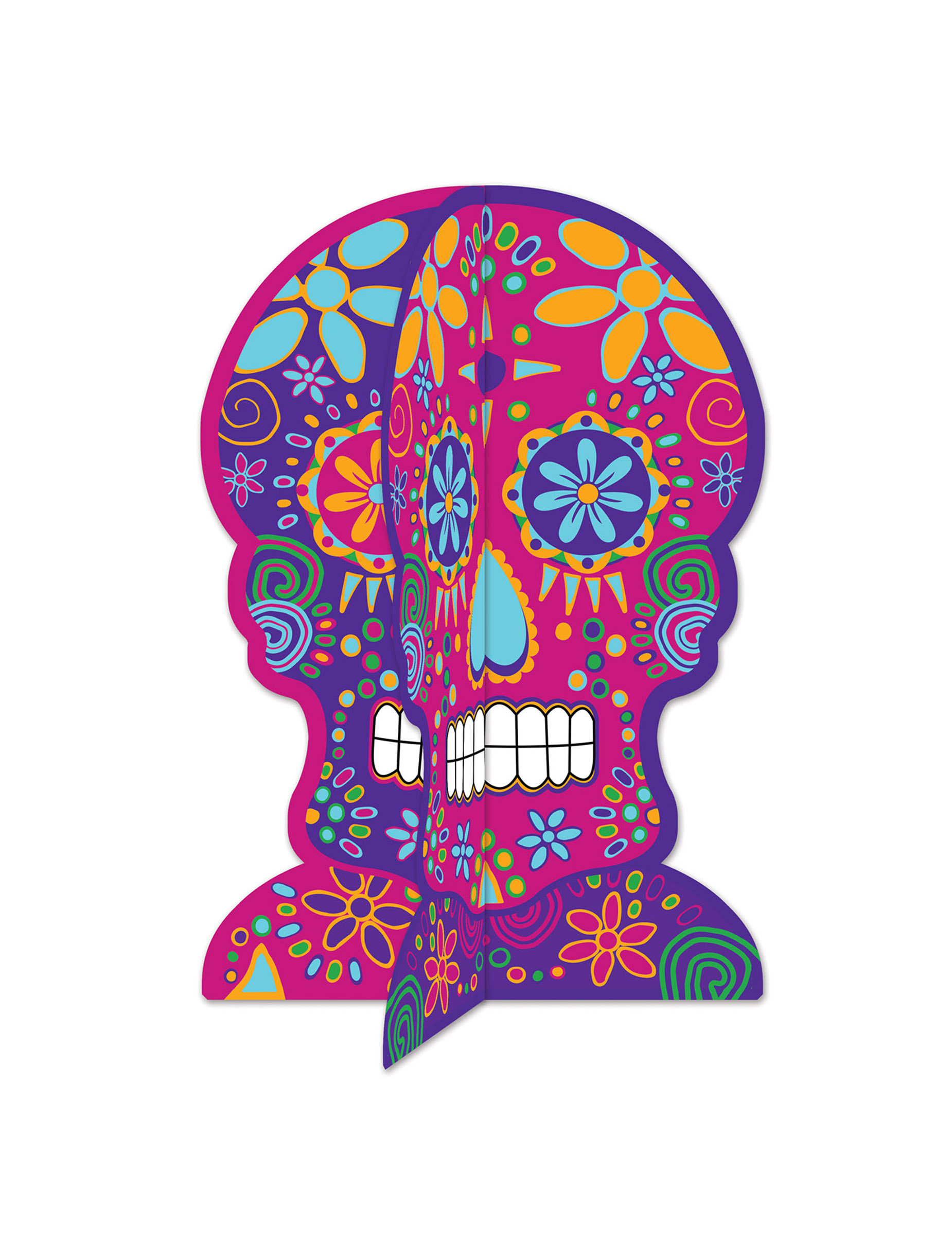 Centre de table Dia de los muertos 28 cm