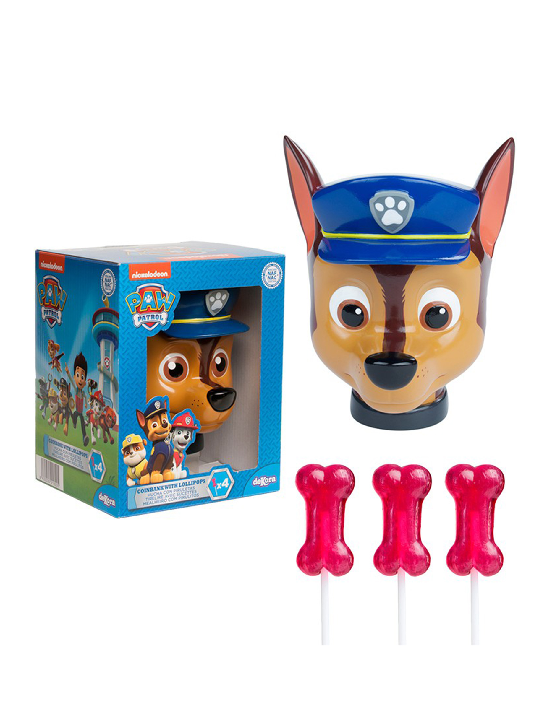 Tirelire à bonbons Pat'Patrouille - Paw Patrol