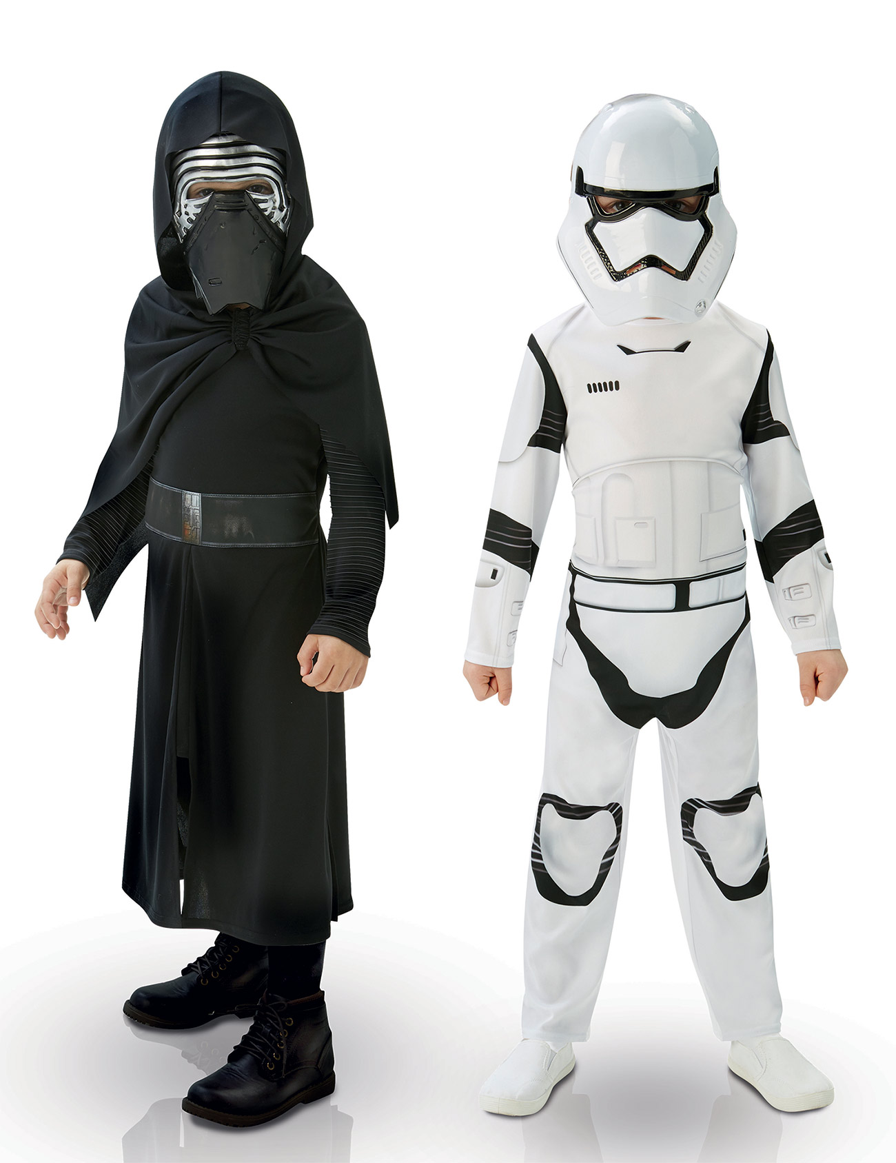 Pack déguisement Kylo Ren & StormTrooper Star Wars VII enfant