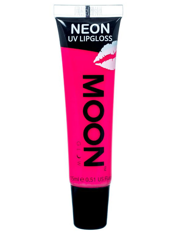 Rouge à lèvres rose fluo UV senteur framboise 15 ml Moonglow ©