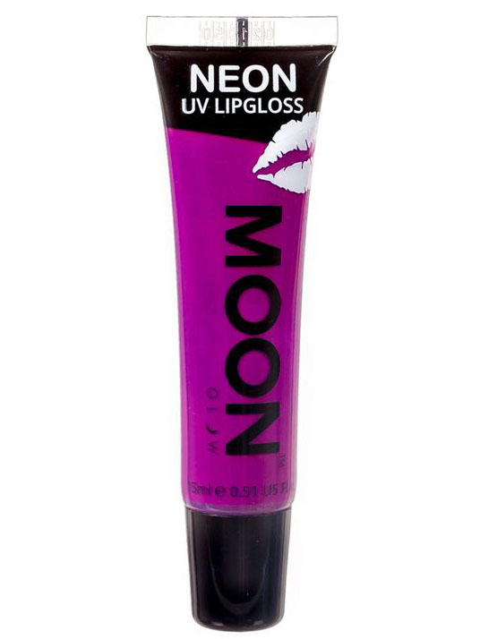 Rouge à lèvres violet fluo UV senteur cassis 15 ml Moonglow ©