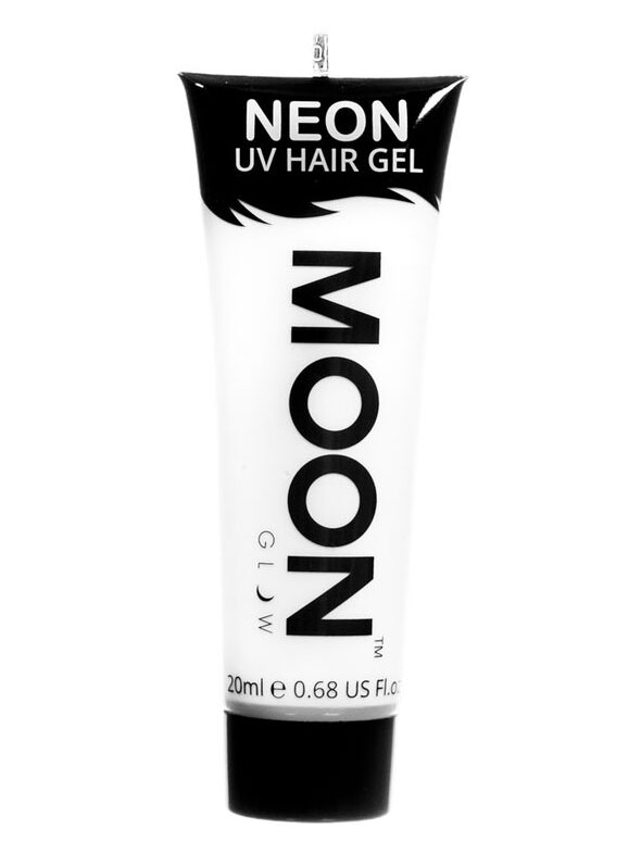 Gel cheveux blanc fluo UV 20 ml Moonglow ©