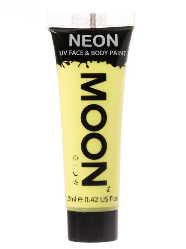 Gel visage et corps jaune pastel UV 12 ml Moonglow ©