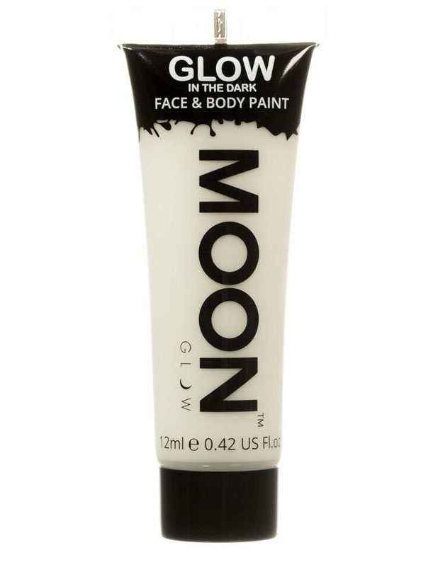 Gel visage et corps blanc phosphorescent 12 ml Moonglow ©