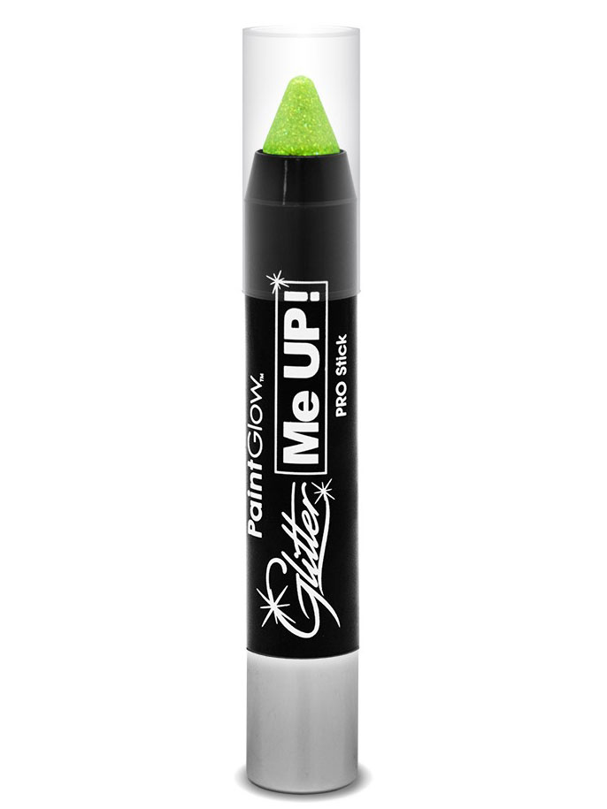 Crayon maquillage pailleté vert UV 3 g