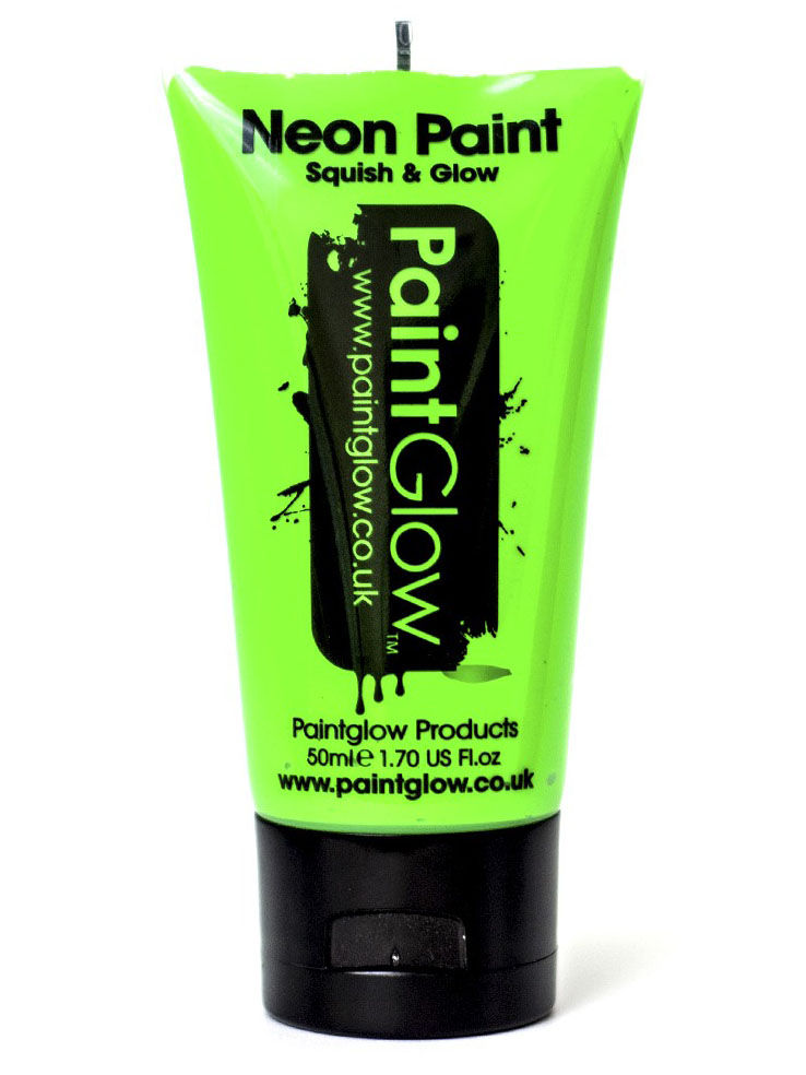 Gel visage et corps vert fluo UV 50 ml