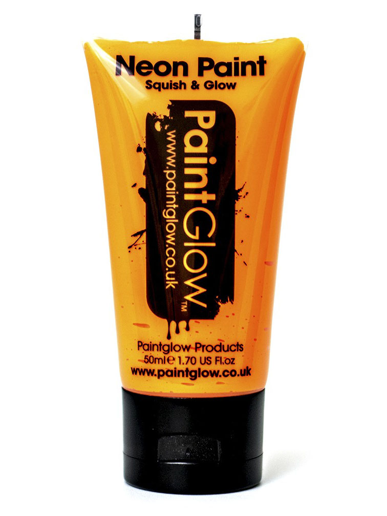 Gel visage et corps orange fluo UV 50 ml