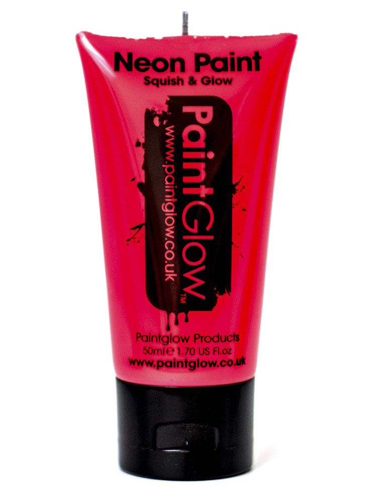 Gel visage et corps rouge fluo UV 50 ml