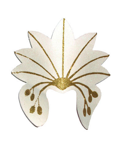 Coiffe brésilienne avec paillettes adulte