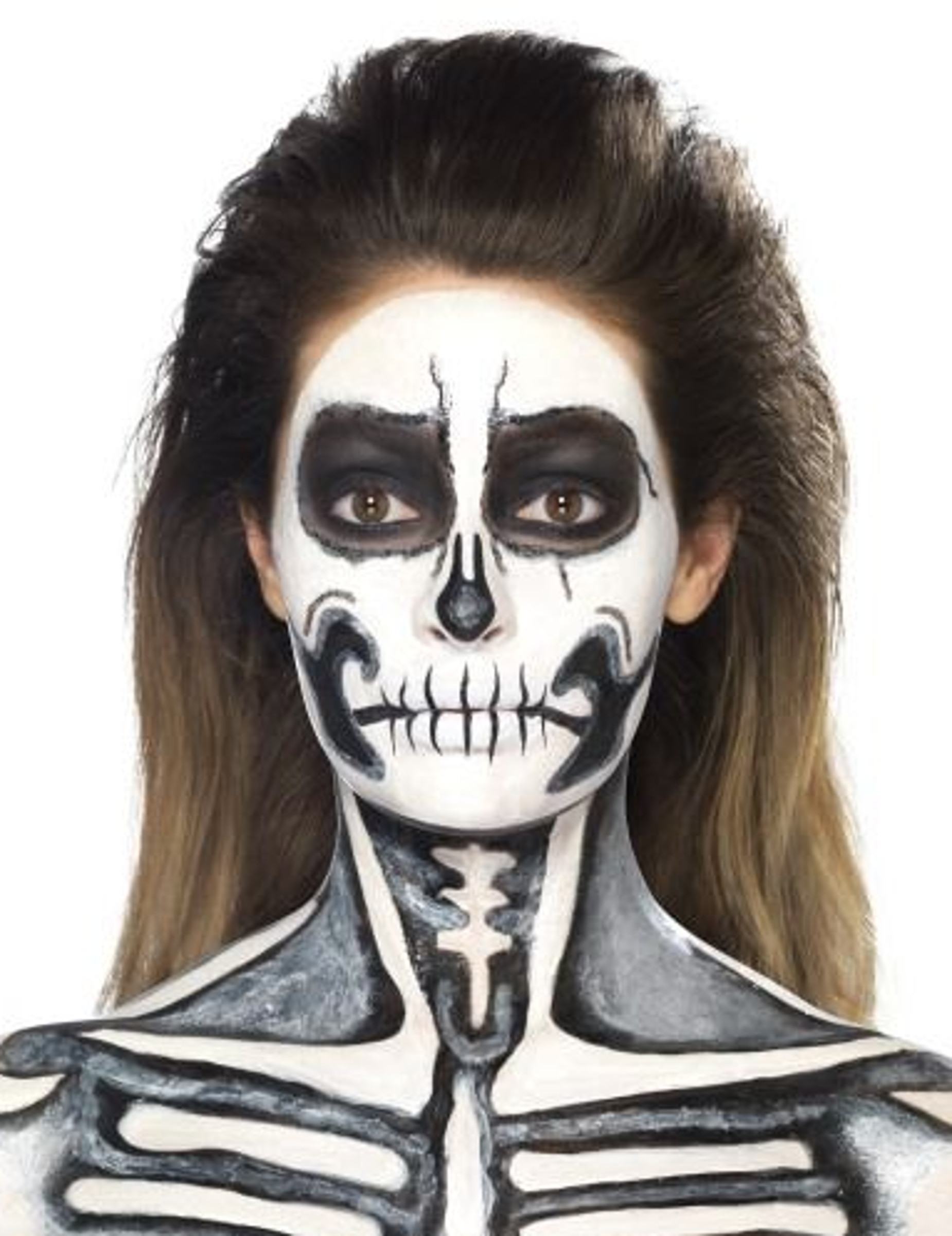 Maquillage latex liquide blanc avec éponge 59 ml