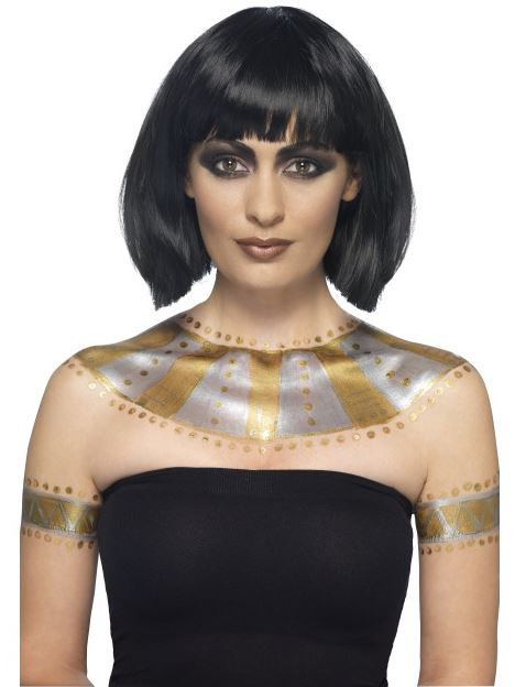 Maquillage latex liquide or et argent avec éponges 28 ml