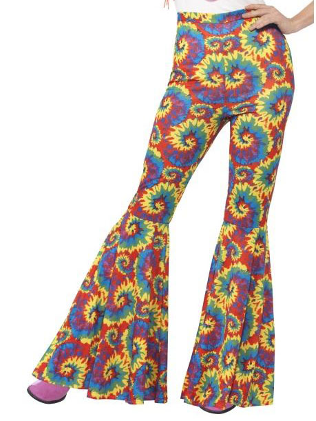 Pantalon hippie multicolore femme
