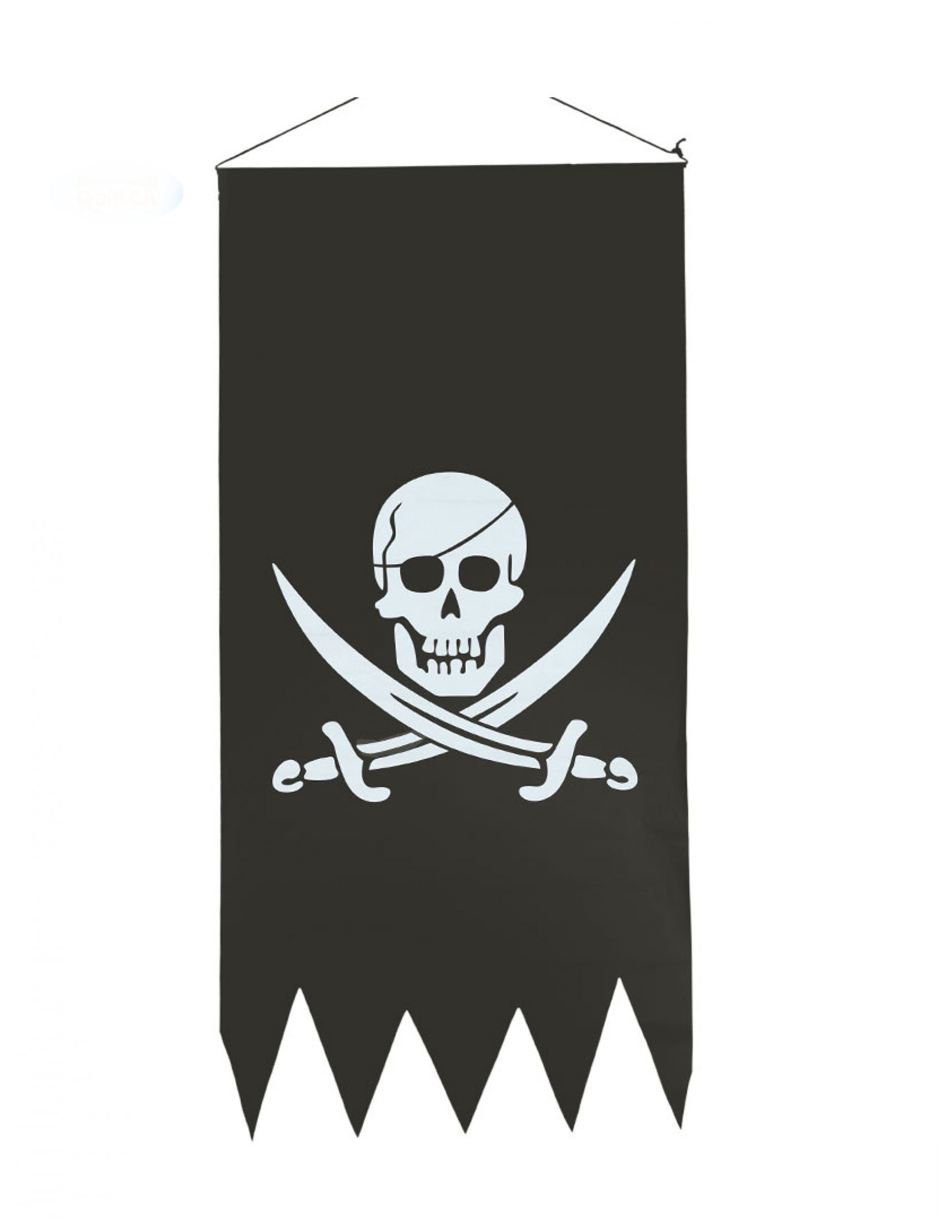 Drapeau pirate tête de mort