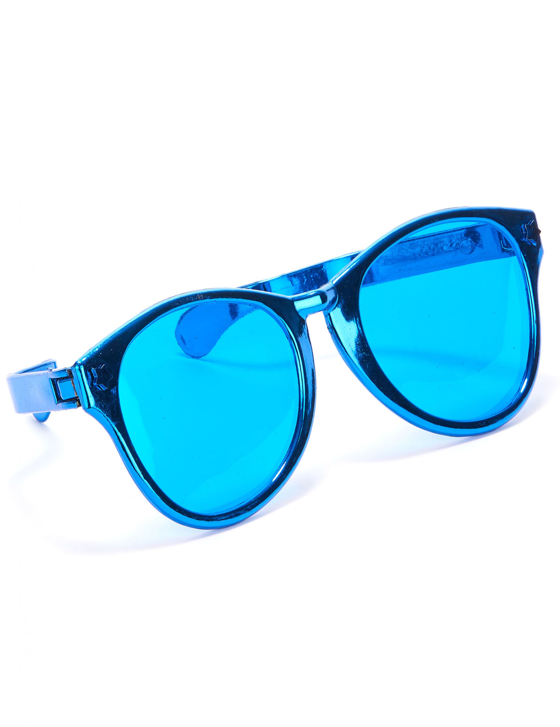 Lunettes géantes adulte bleu