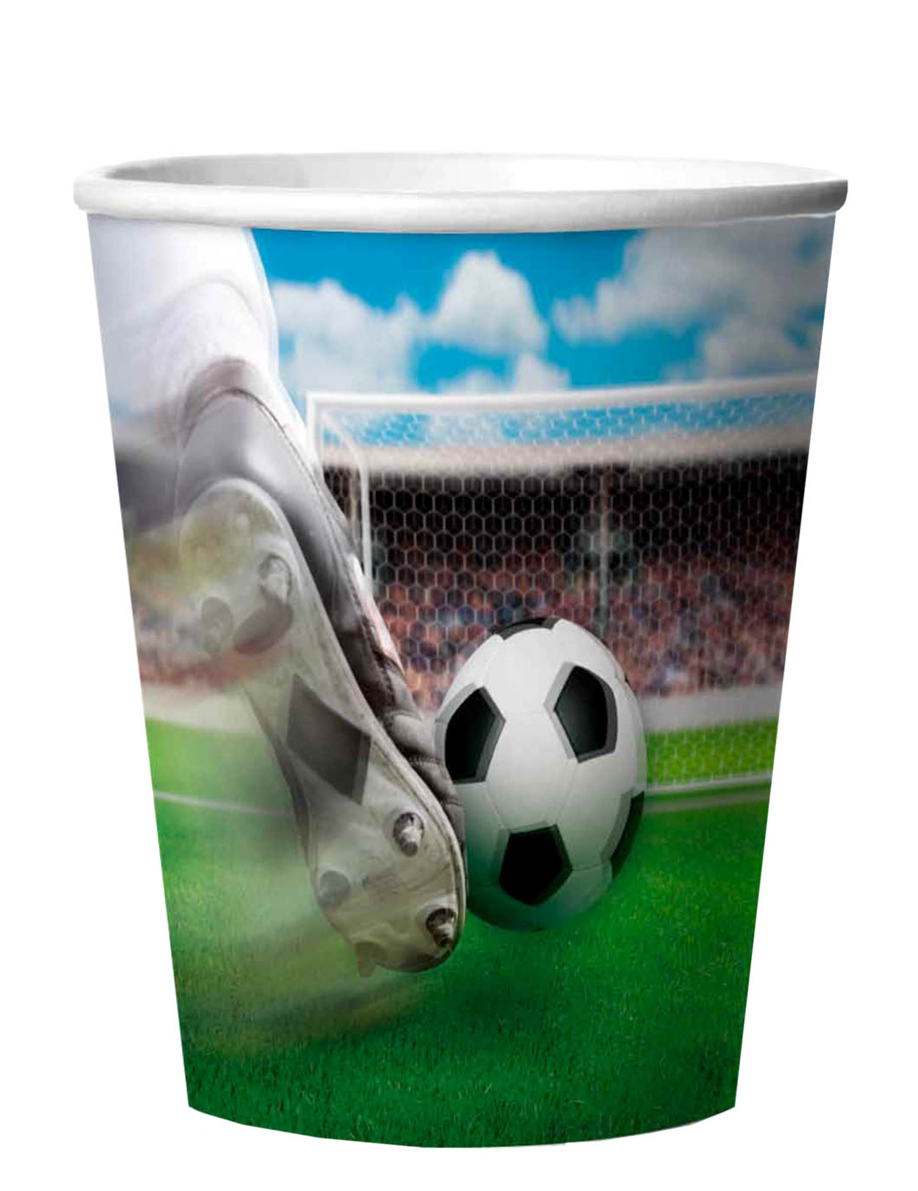4 Gobelets Football 266ml