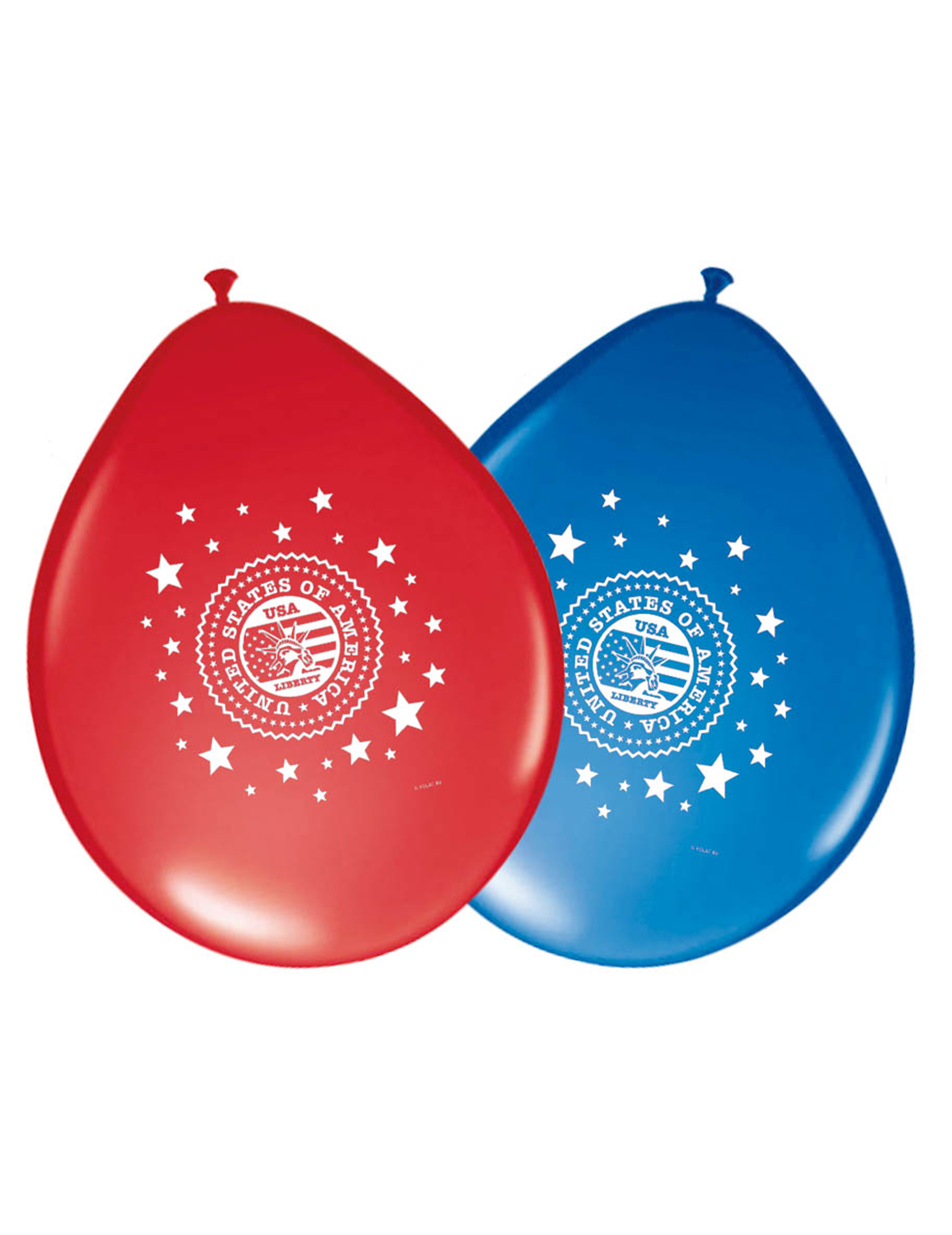 8 Ballons en latex USA