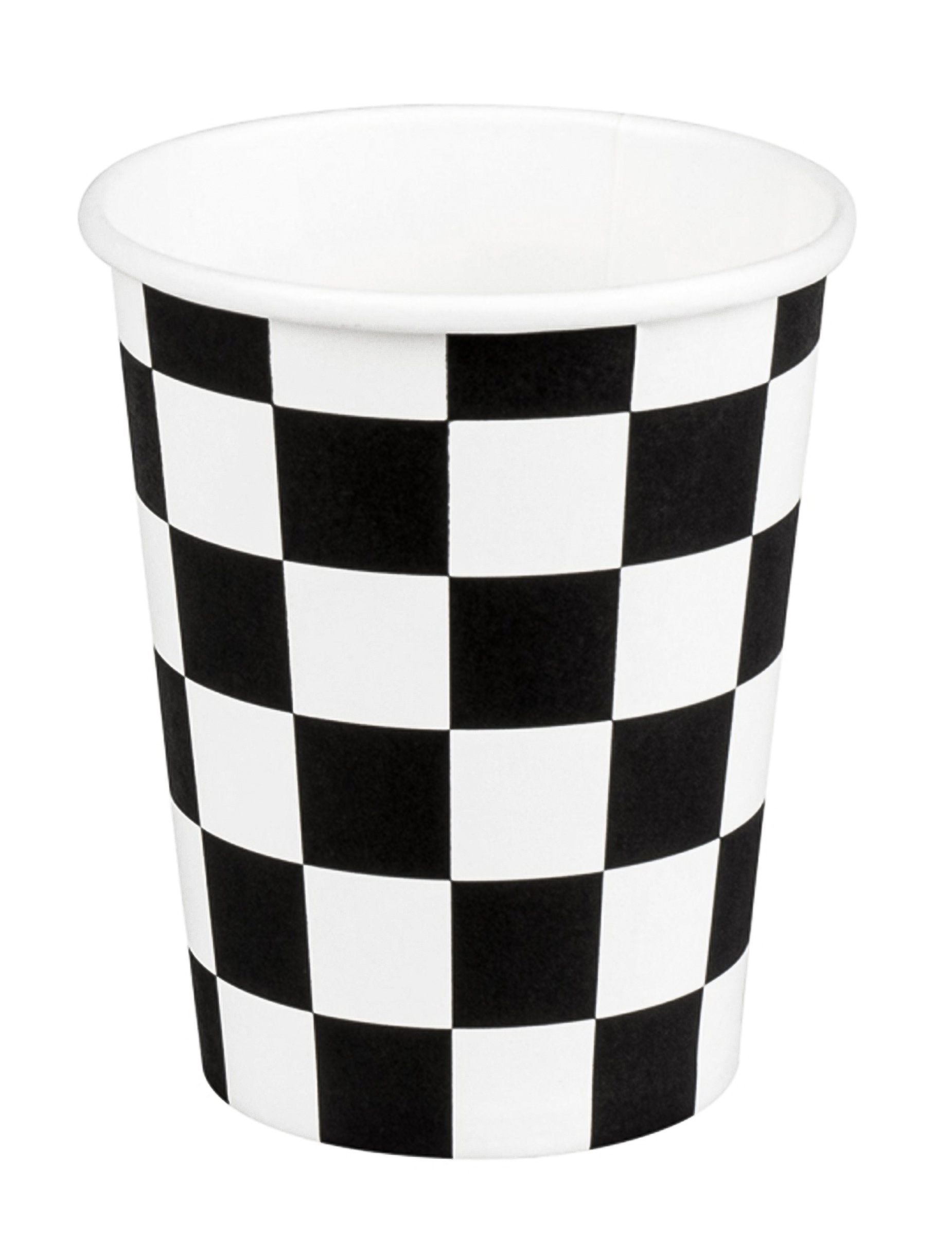 10 Gobelets en carton Racing 21 cl