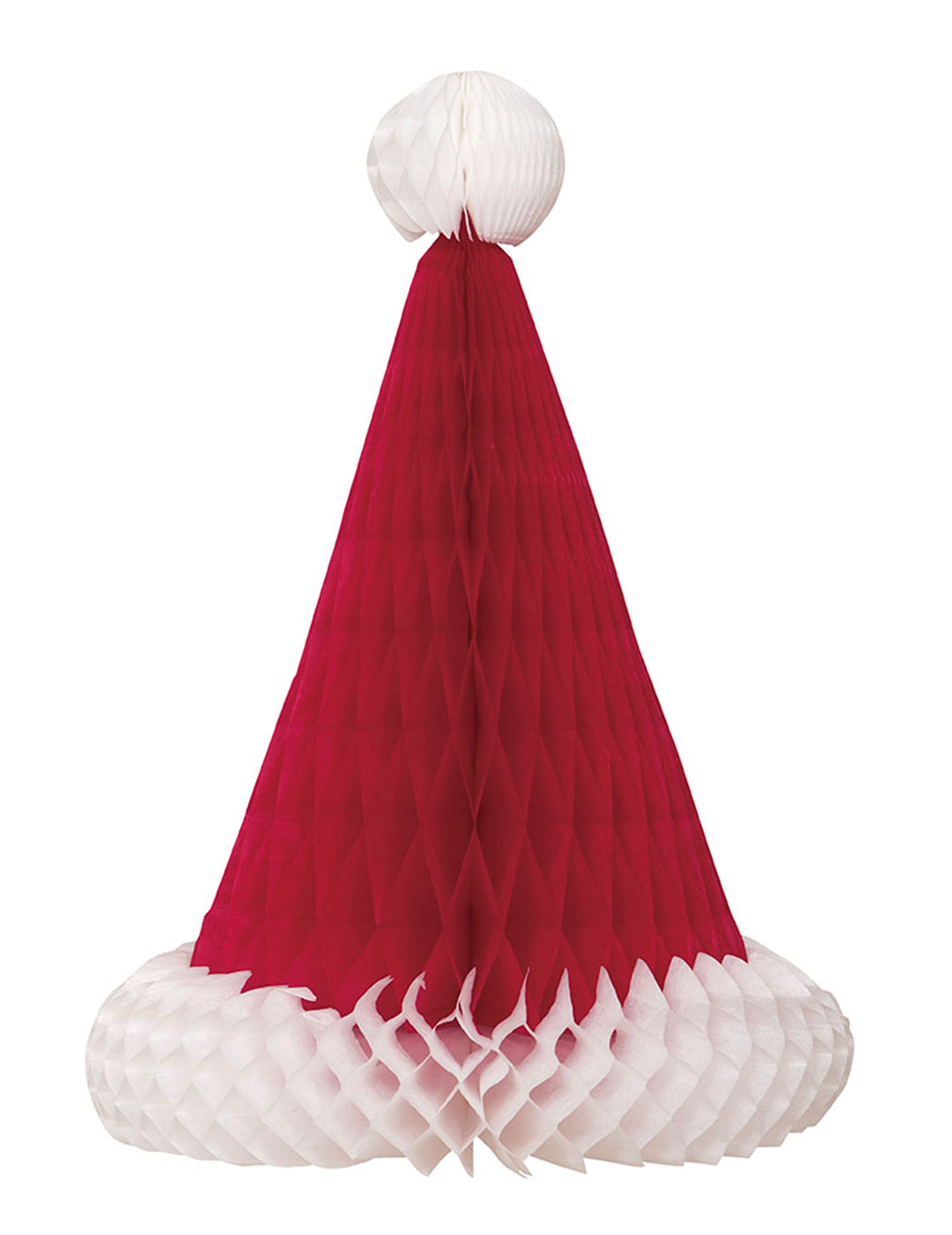 Centre de table Bonnet de Noël 30 cm